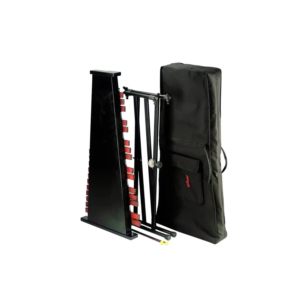 Stagg XYLO-SET 37 HG Professional Desktop Xylophone Set With Stand - 37 Keys - Image 4