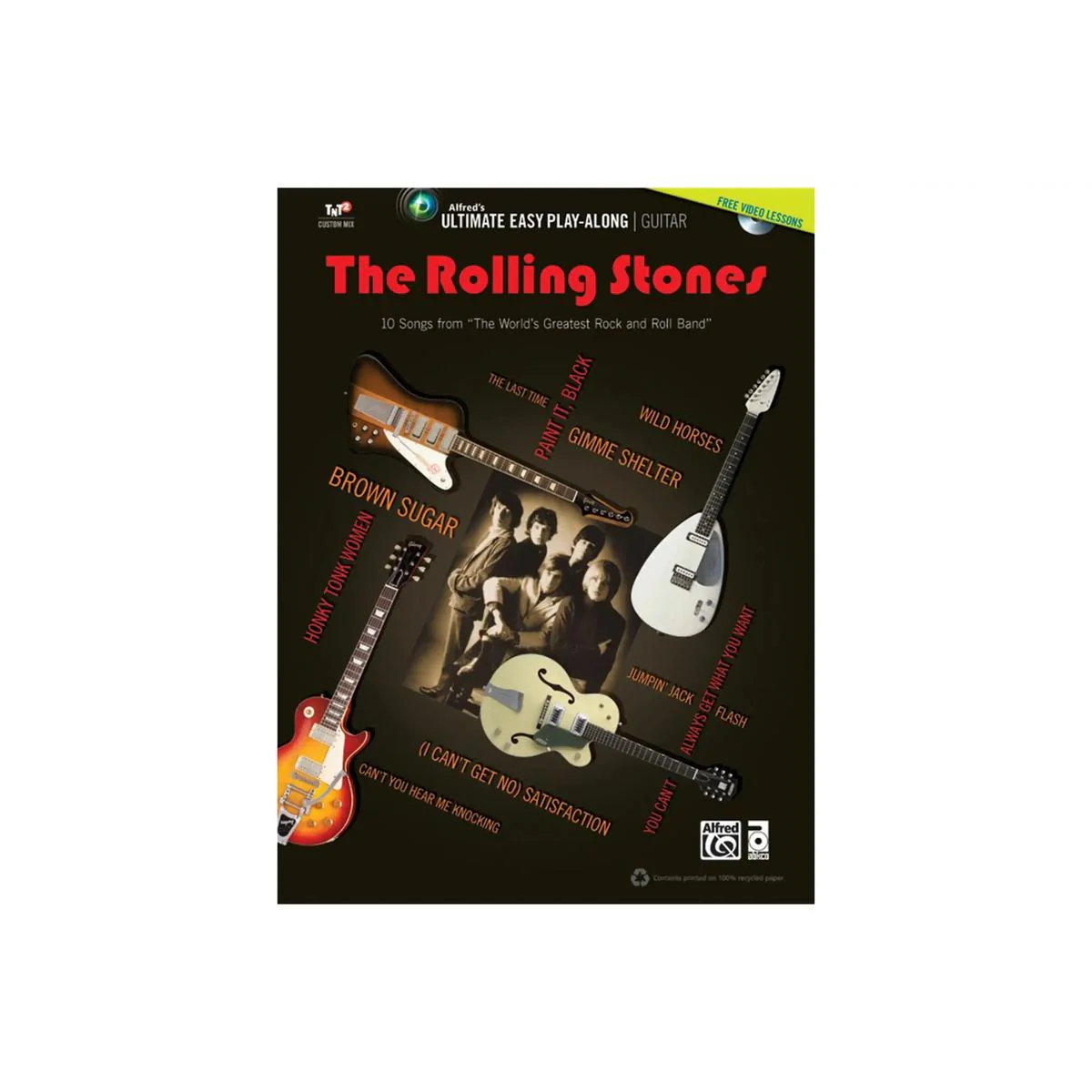 Alfred Ultimate Easy Guitar Play-Along: The Rolling Stones