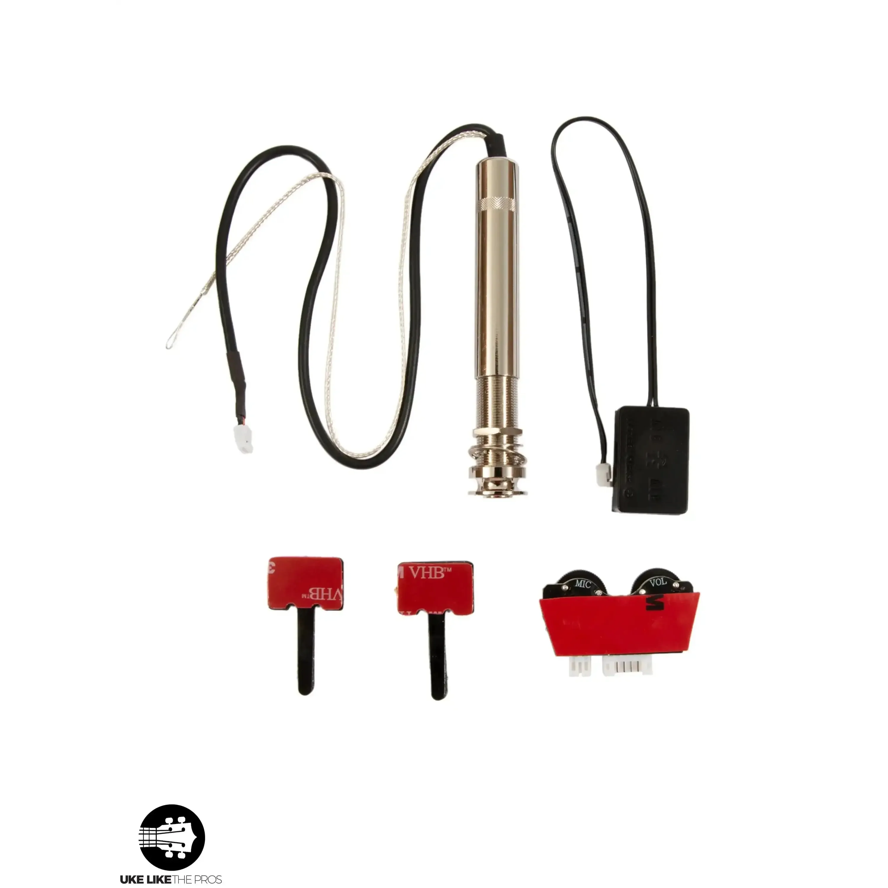 ANueNue Air Air Ukulele Pickup with Piezo and Mic (INSTALLED) - Image 3