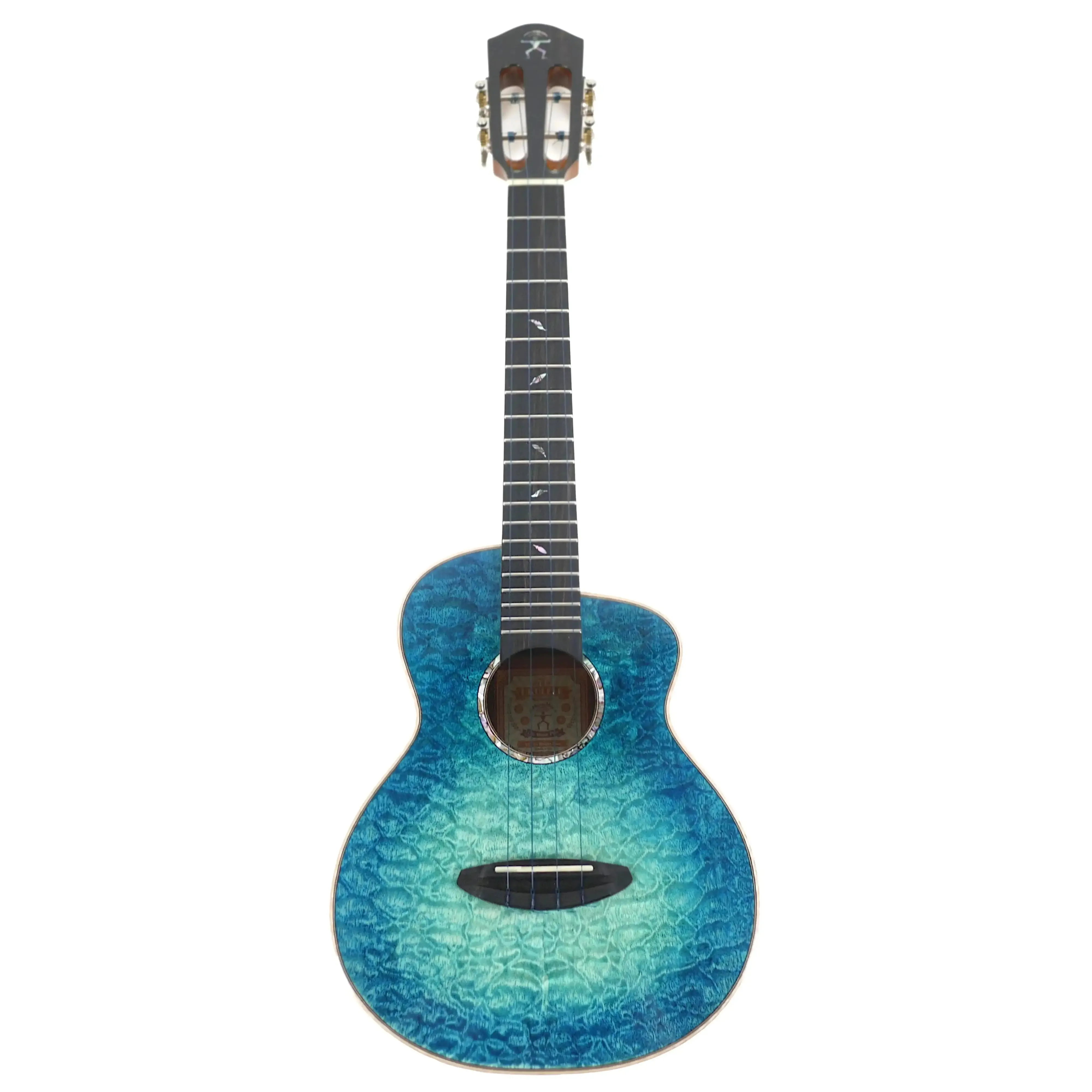 ANueNue UT188 MB Feather Bird Moana Blue Tenor Ukulele - Image 4