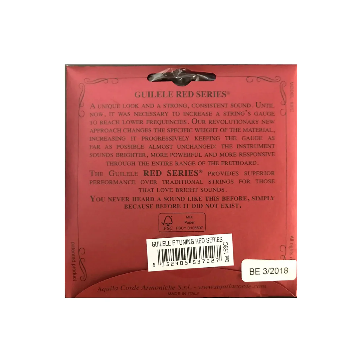Aquila 153C RED SERIES Guitarlele Strings E Tuning (E-A-D-G-B-E) - Image 2