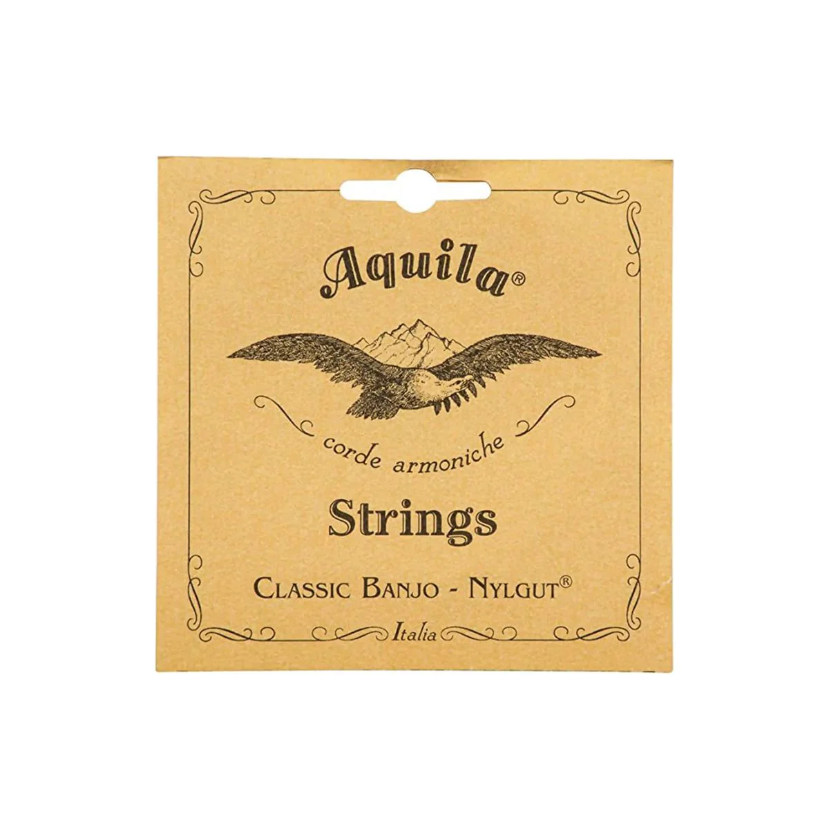 Aquila 7B New Nylgut Minstrel Banjo Strings – Medium Tension