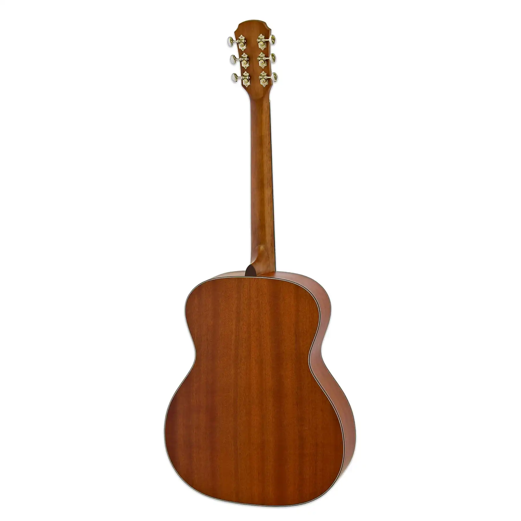 Aria 101-MTTS-OM Matte Tobacco Sunburst Spruce Top Orchestra Guitar - Image 3