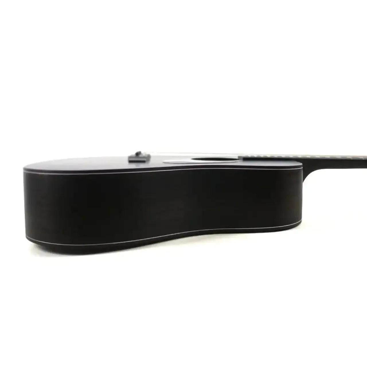 Aria 111DP-MUBR Delta Player Muddy Brown Acoustic Dreadnought Guitar - Blem - Image 3