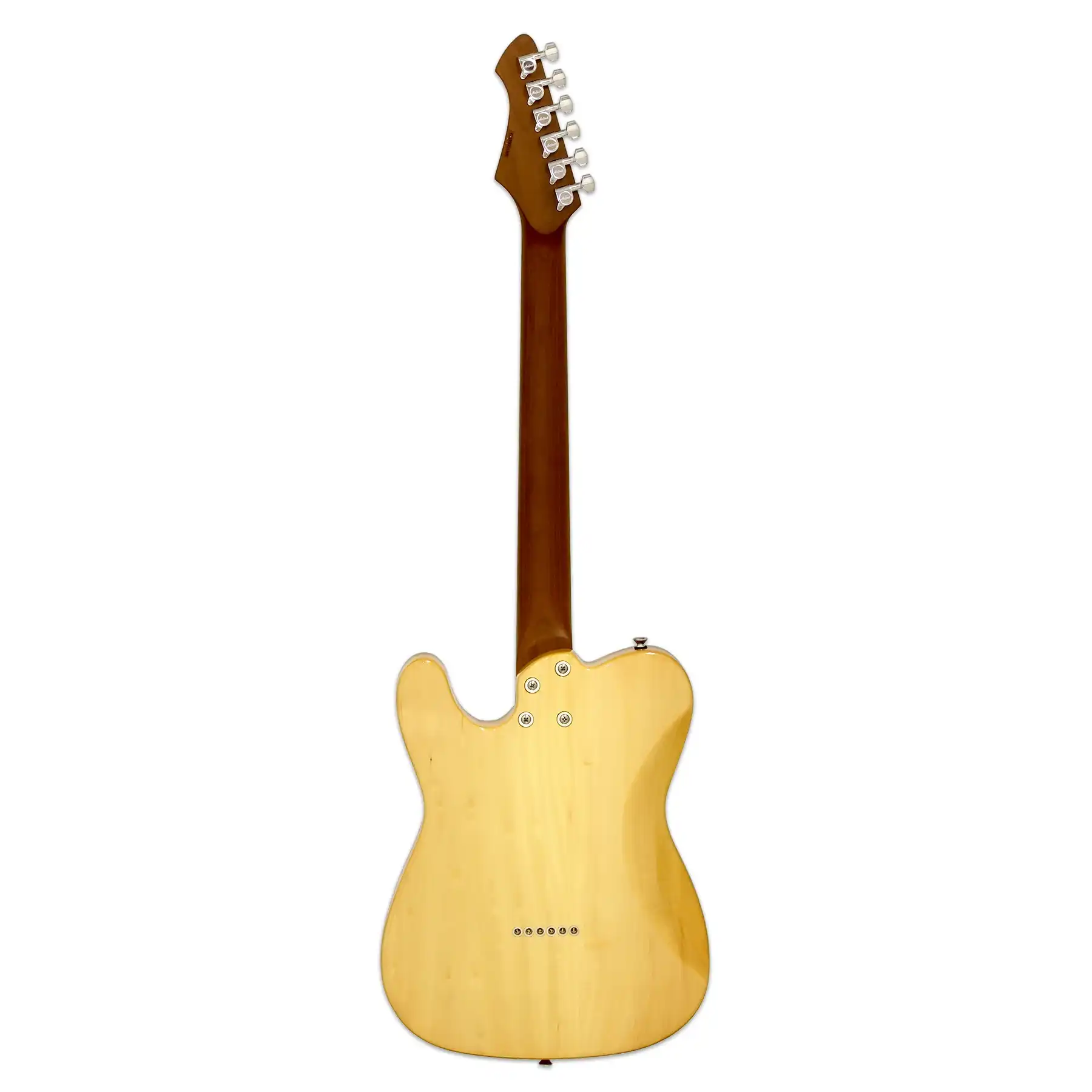 Aria 615-MK2 Nashville Hot Rod Collection Electric Guitar - Marble White - Image 4