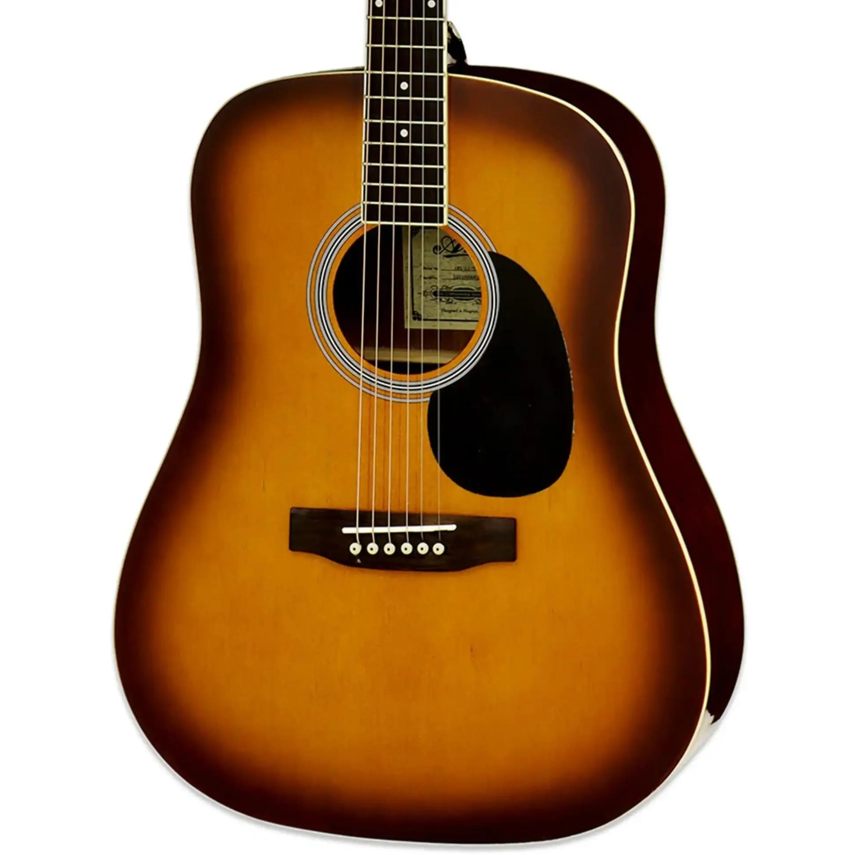 Aria AWN-15 Prodigy Series Acoustic Dreadnought Guitar - Tobacco Sunburst