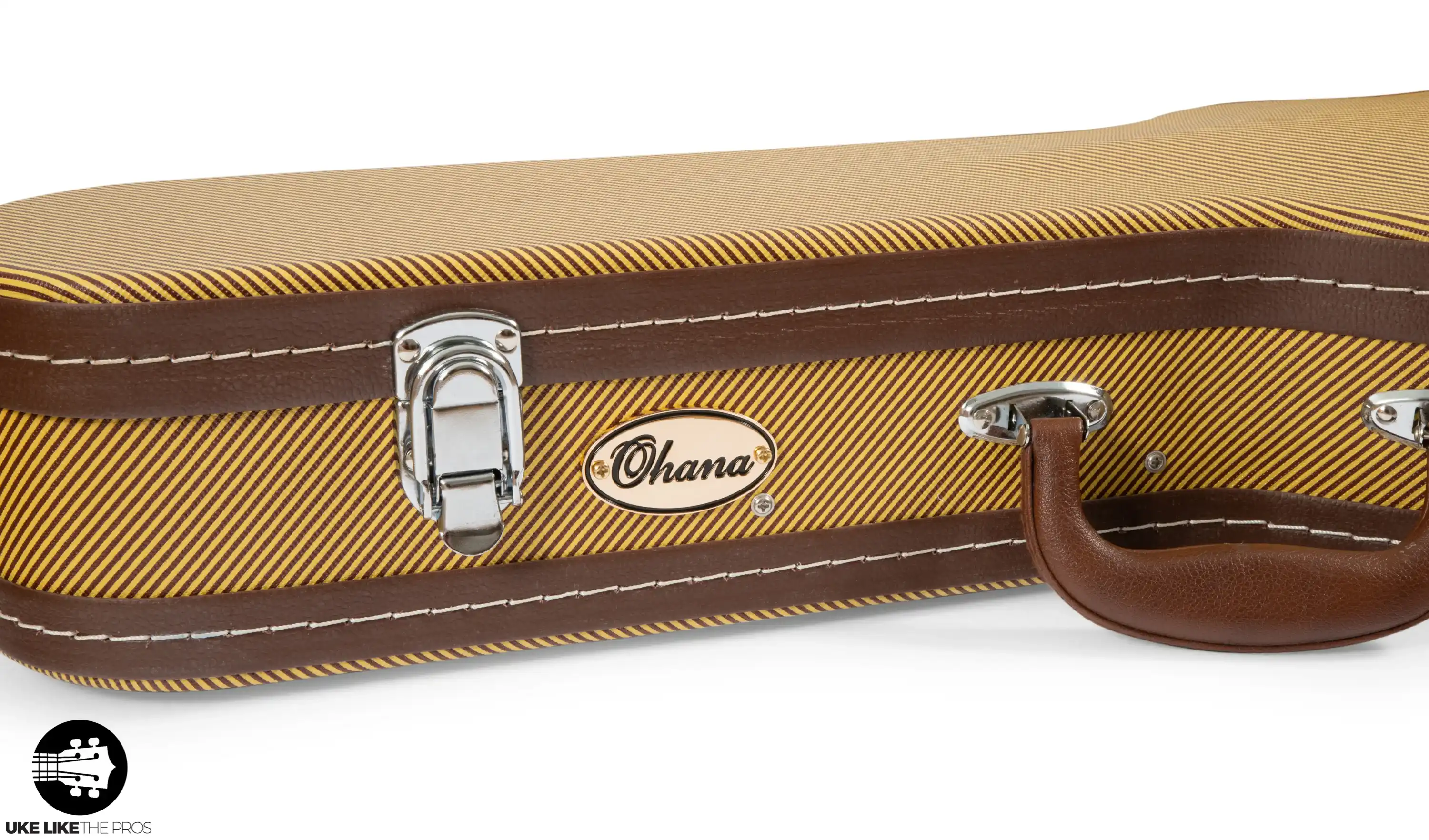 Ohana UCTV-24L Tweed Super Concert Ukulele Hardshell Case - Image 2
