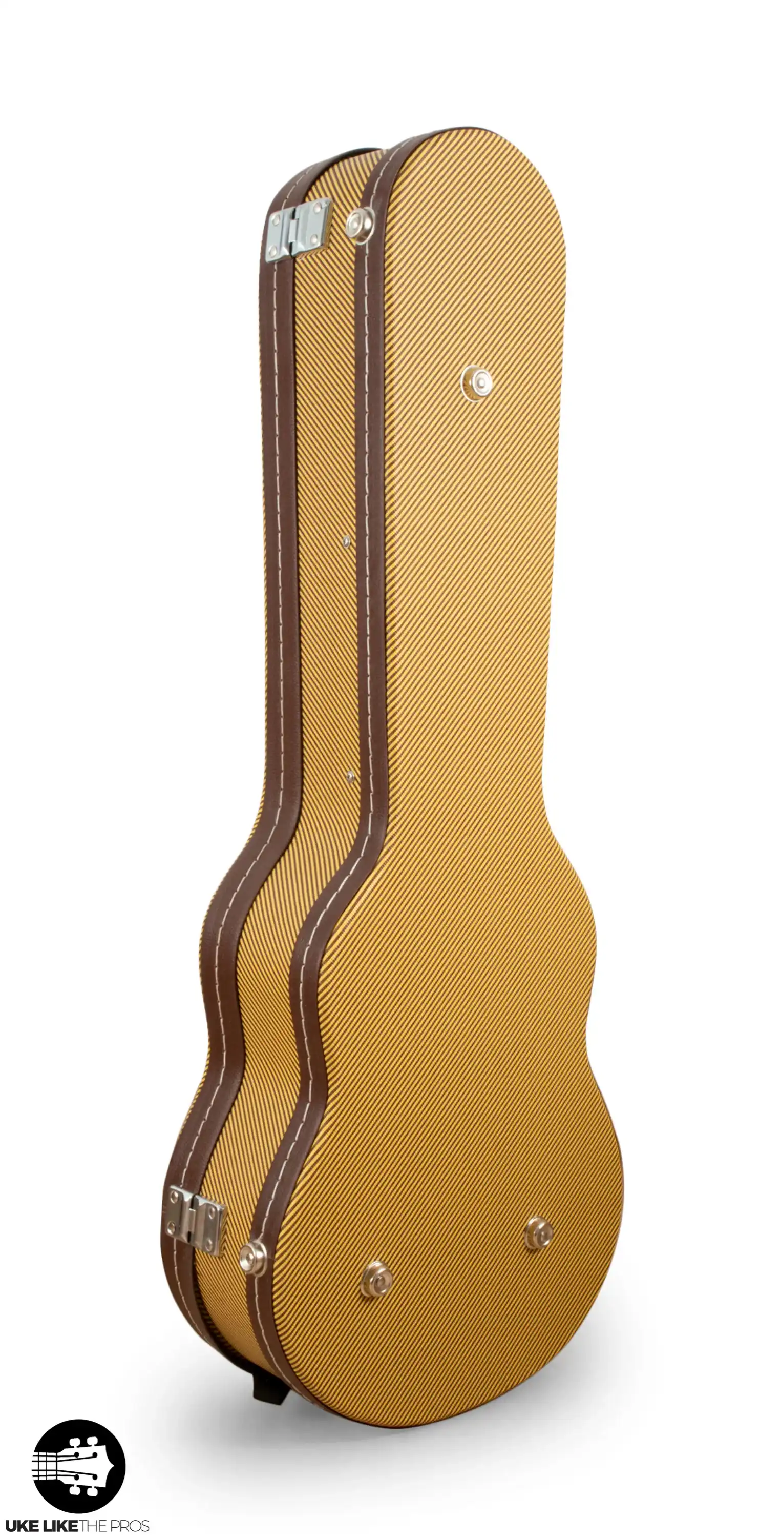 Ohana UCTV-24L Tweed Super Concert Ukulele Hardshell Case - Image 8