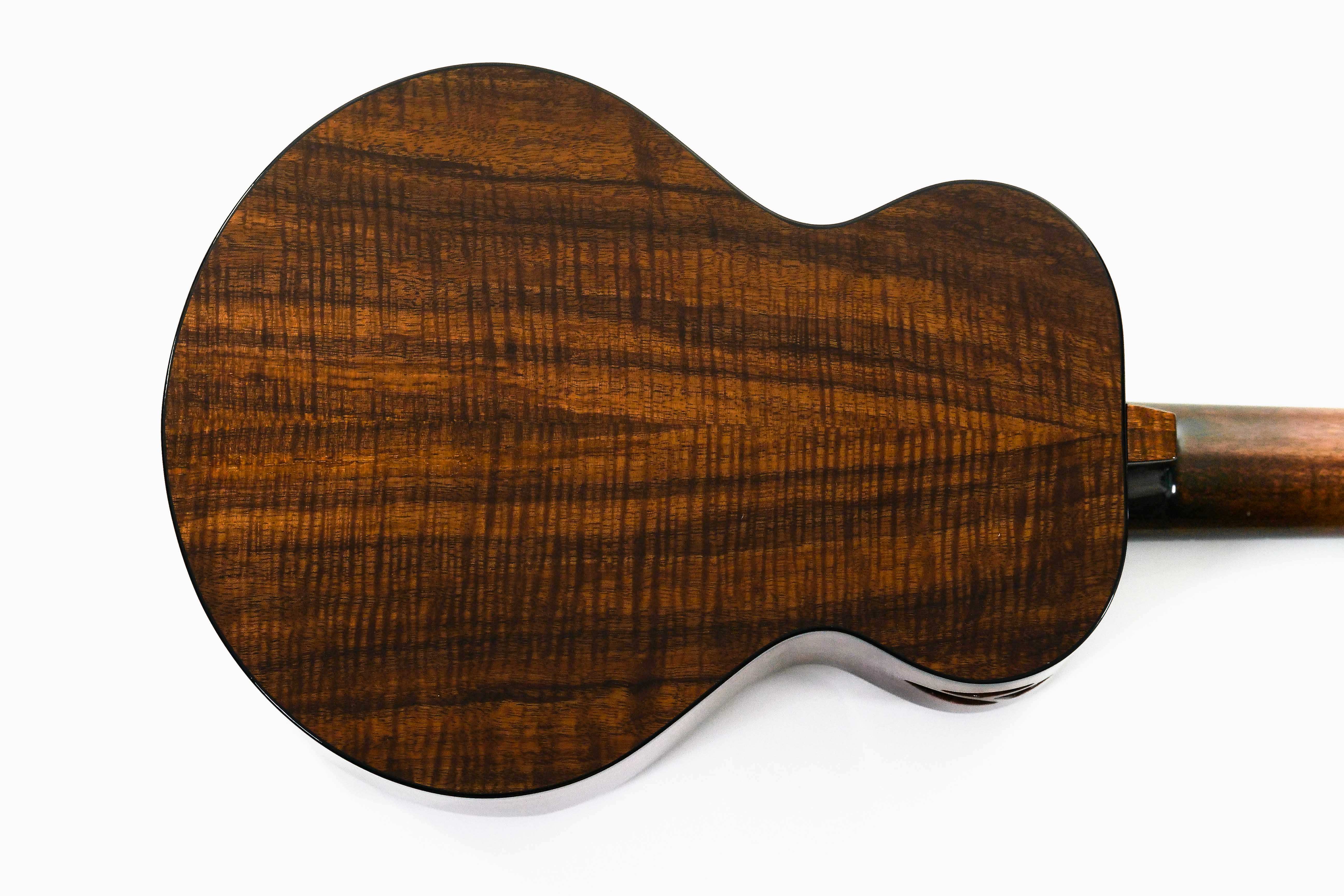 Cornerstone Custom Hawaiian Curly Koa Tenor Ukulele "Kapiolani" - Image 2