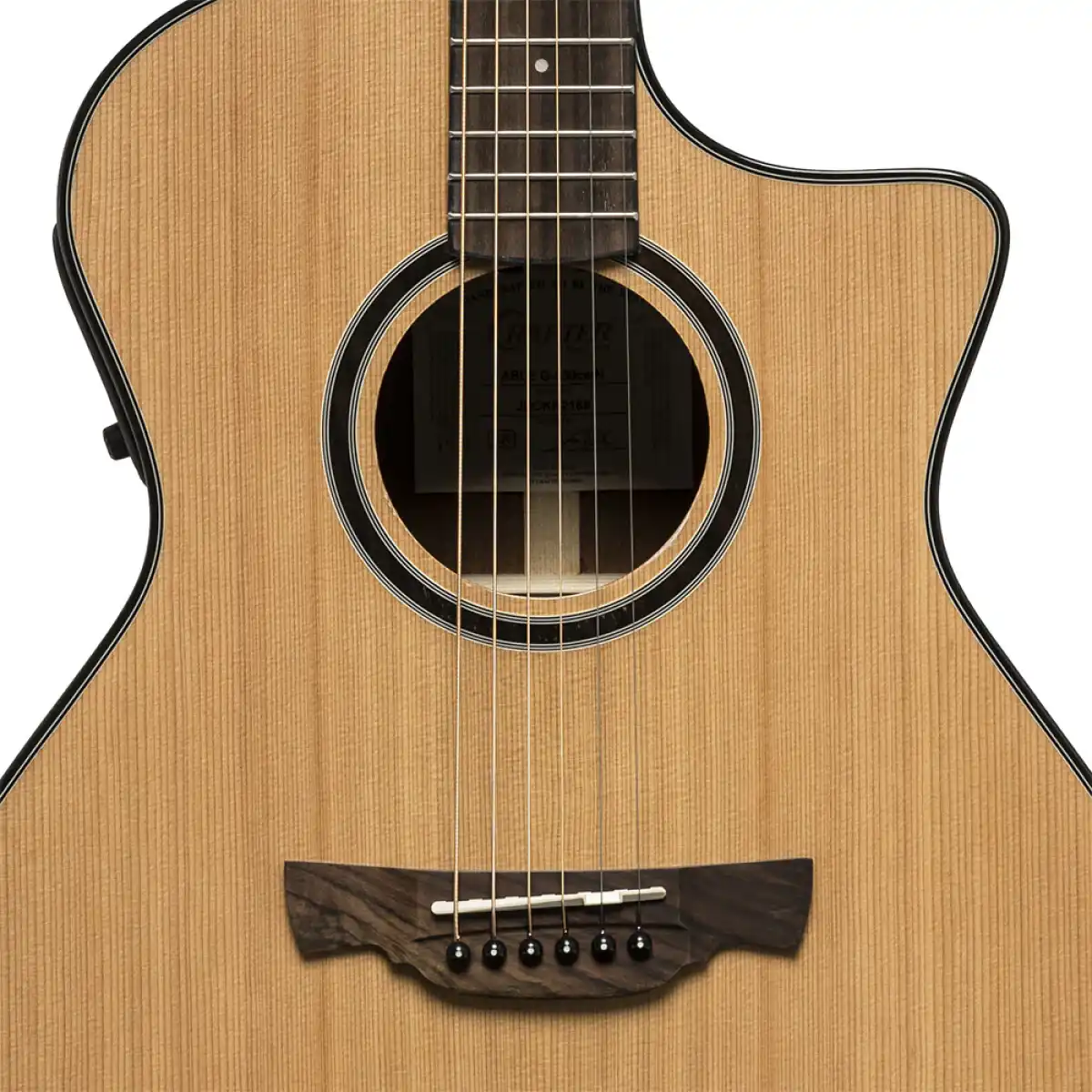 Crafter ABLE G630CE Able Series 630 Cutaway Grand Auditorium Acoustic-Electric Guitar - Image 5