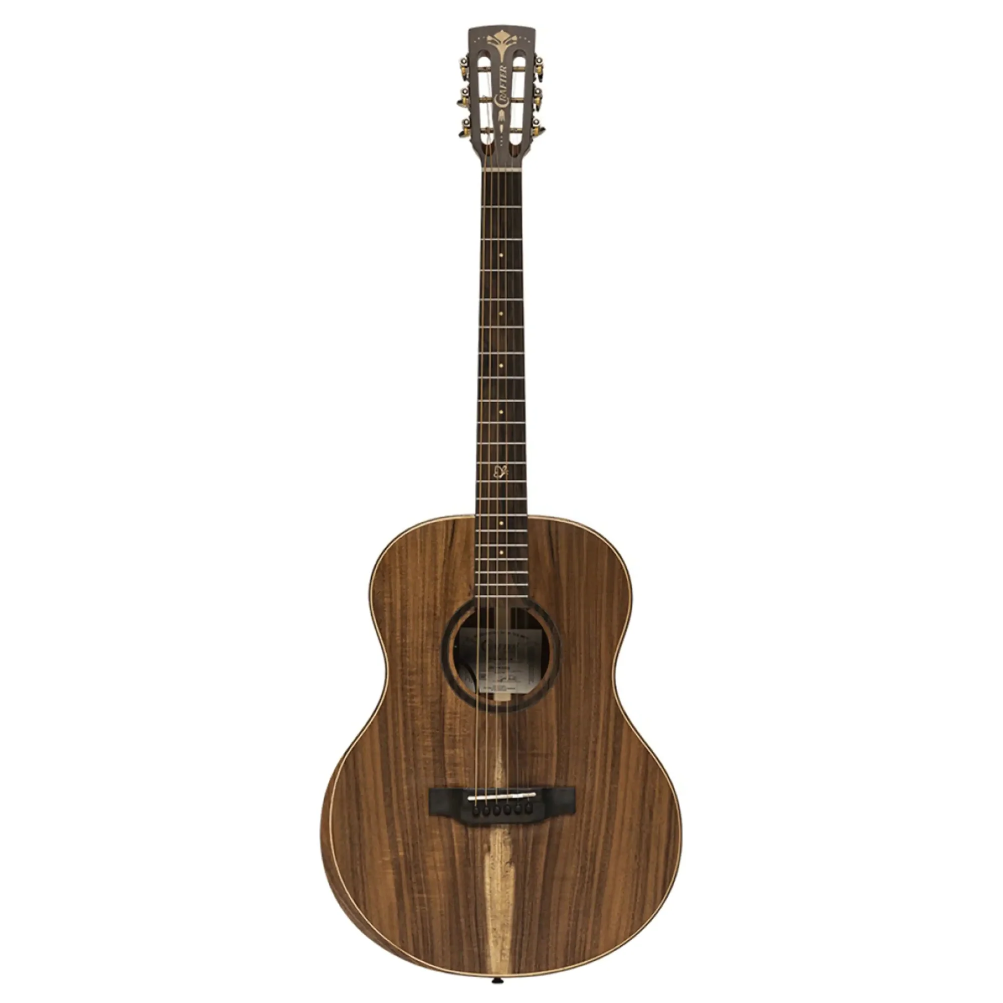 Crafter Big Mino ALK Solid Koa Top Acoustic-Electric Guitar - Image 4