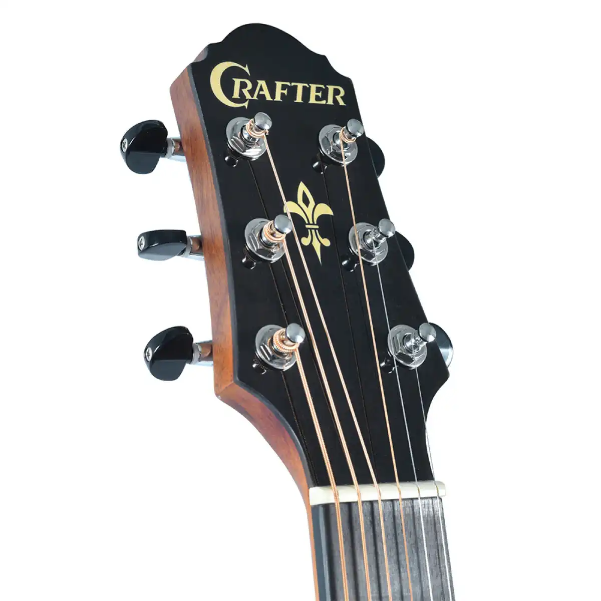 Crafter HM250-BRS Silver Series 250 Mini 3/4 Acoustic Guitar - Brown Sunburst - Image 5
