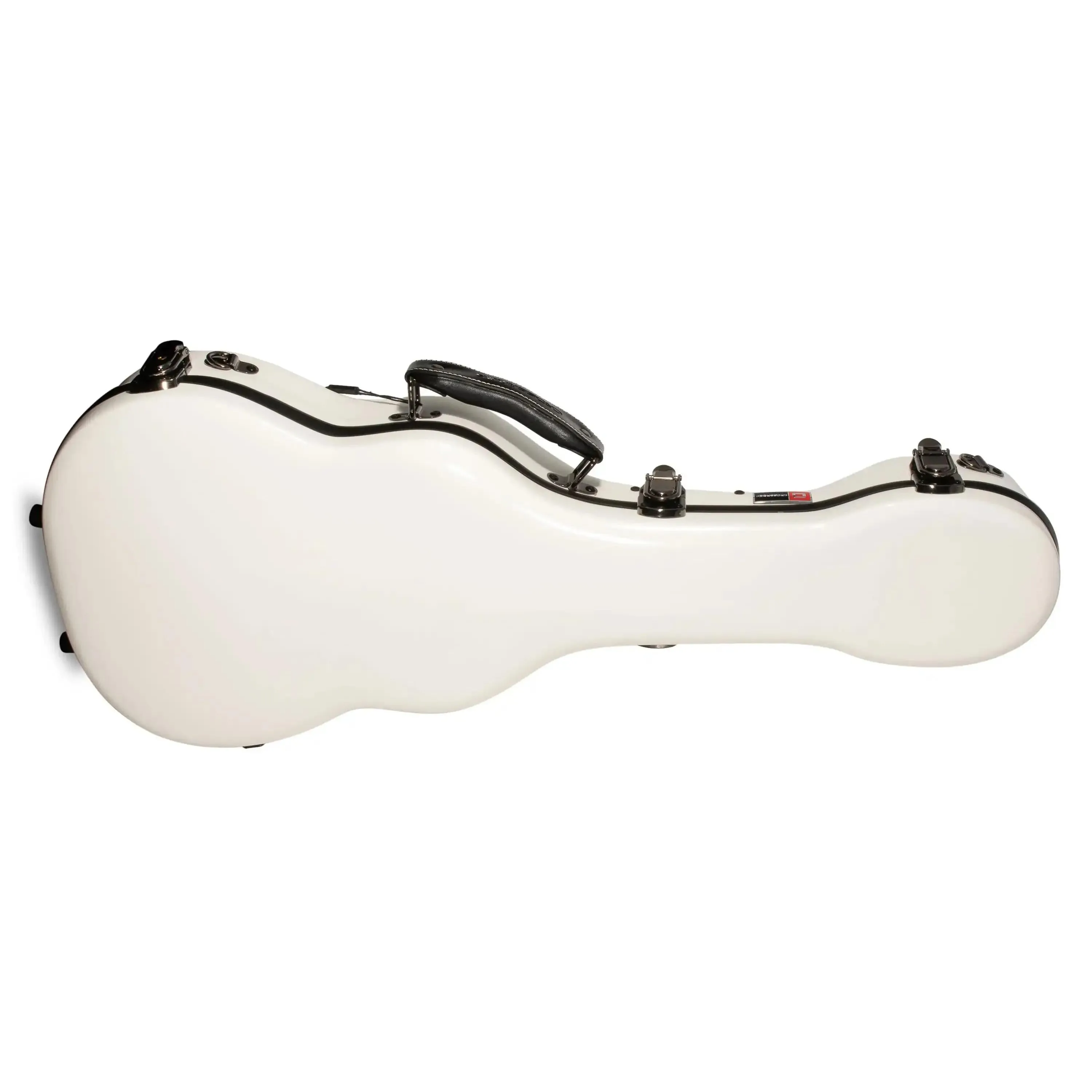 Crossrock CRF1020CUWT Fiberglass Concert Ukulele Case - White - Image 5