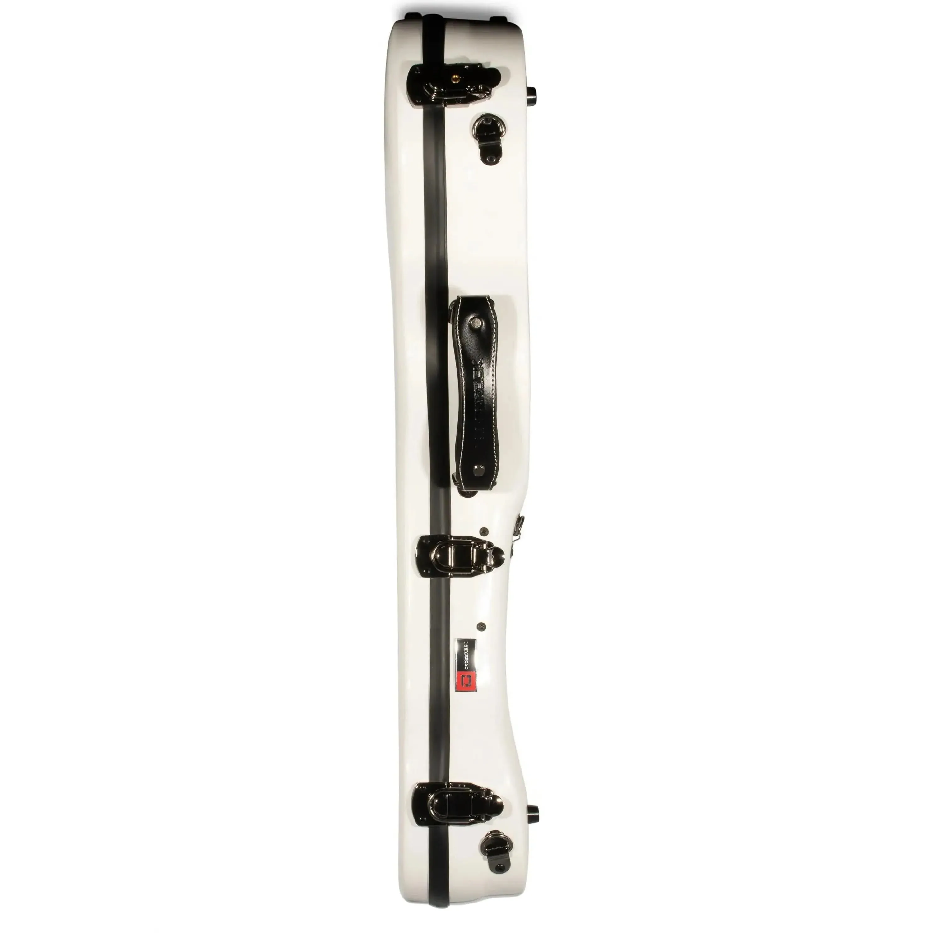 Crossrock CRF1020CUWT Fiberglass Concert Ukulele Case - White - Image 7