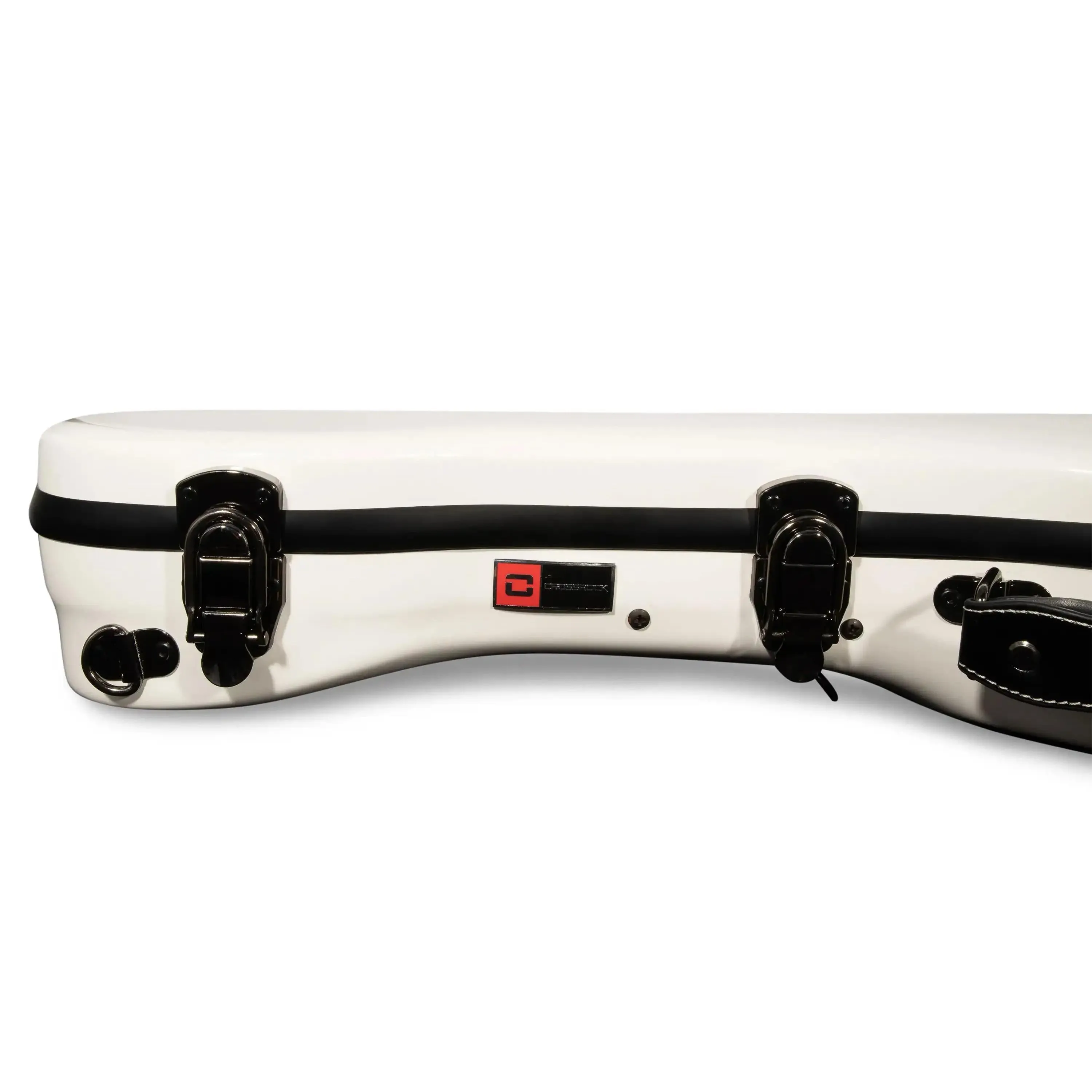 Crossrock CRF1020CUWT Fiberglass Concert Ukulele Case - White - Image 9