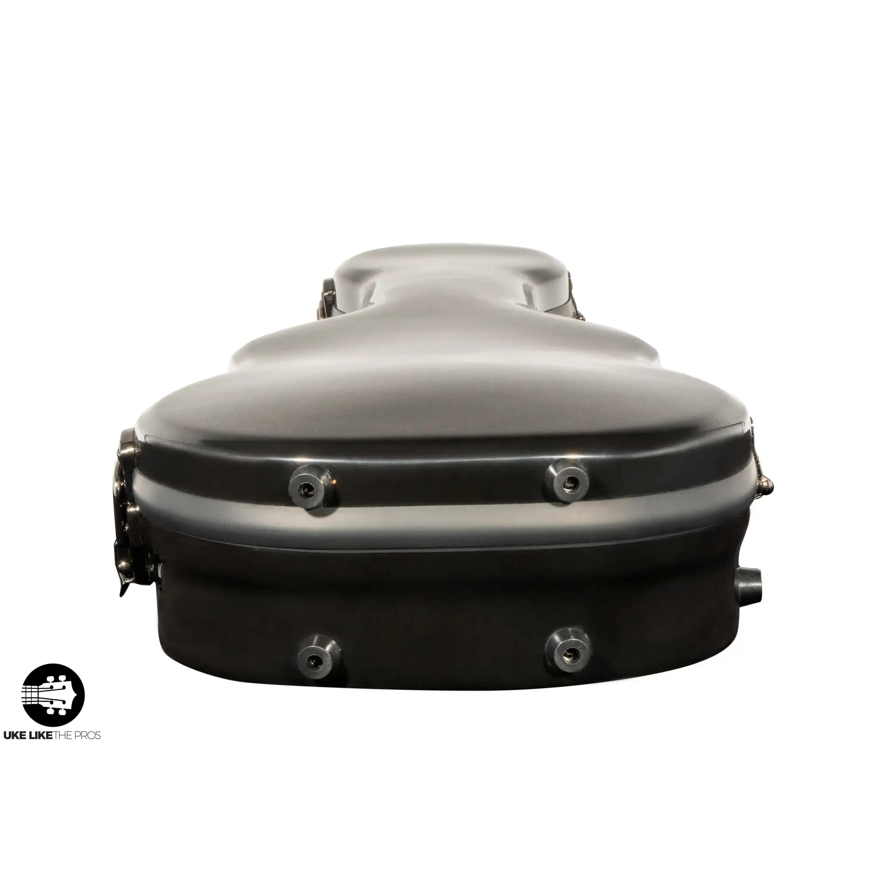 Crossrock Fiberglass BLACK Tenor Ukulele Case – Universal Case for Standard Tenor and Grand Tenor #CRF1020TUBK - Image 11