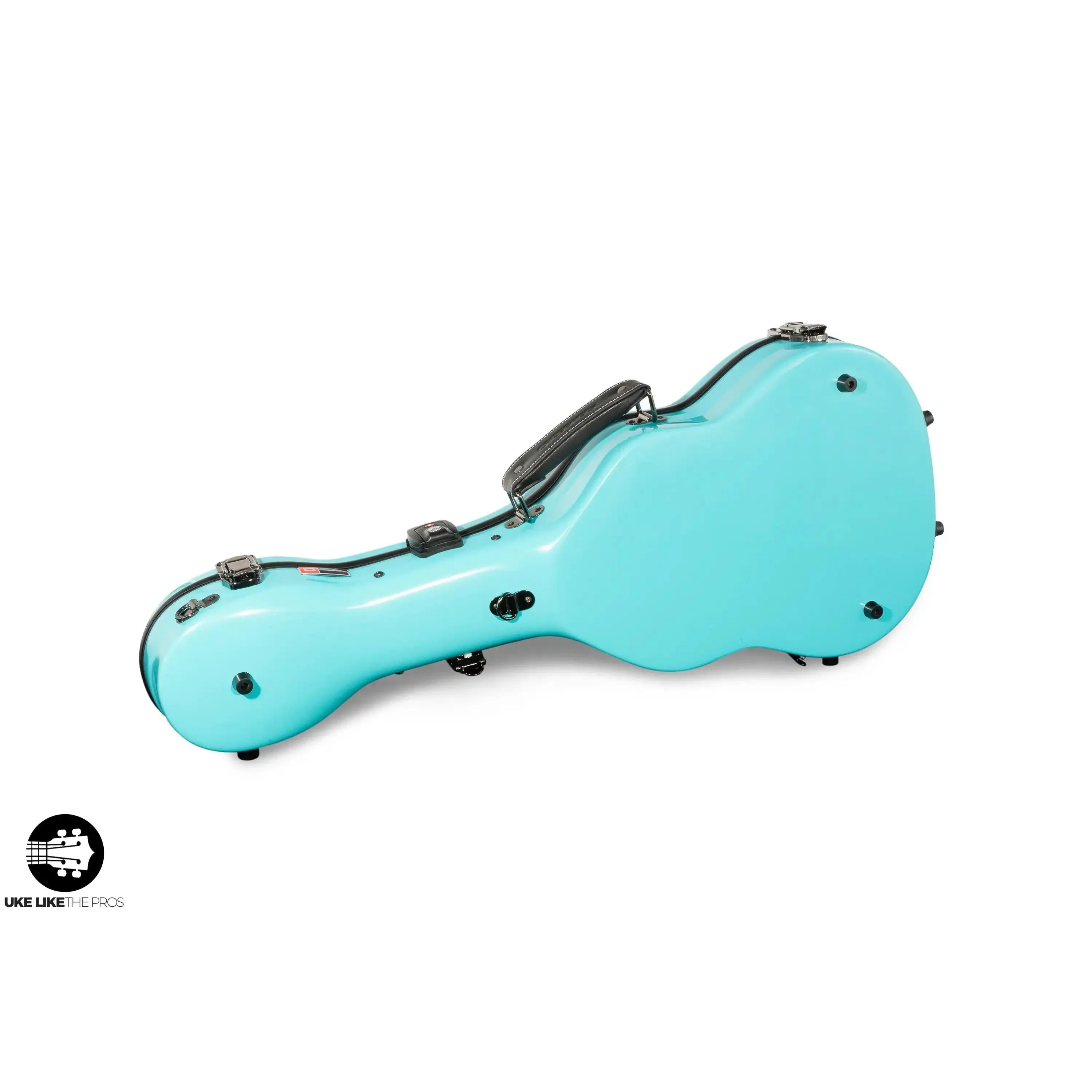 Crossrock Fiberglass MINT GREEN Tenor Ukulele Case – Universal Case for Standard Tenor and Grand Tenor Model #CRF2020TUMB - Image 5
