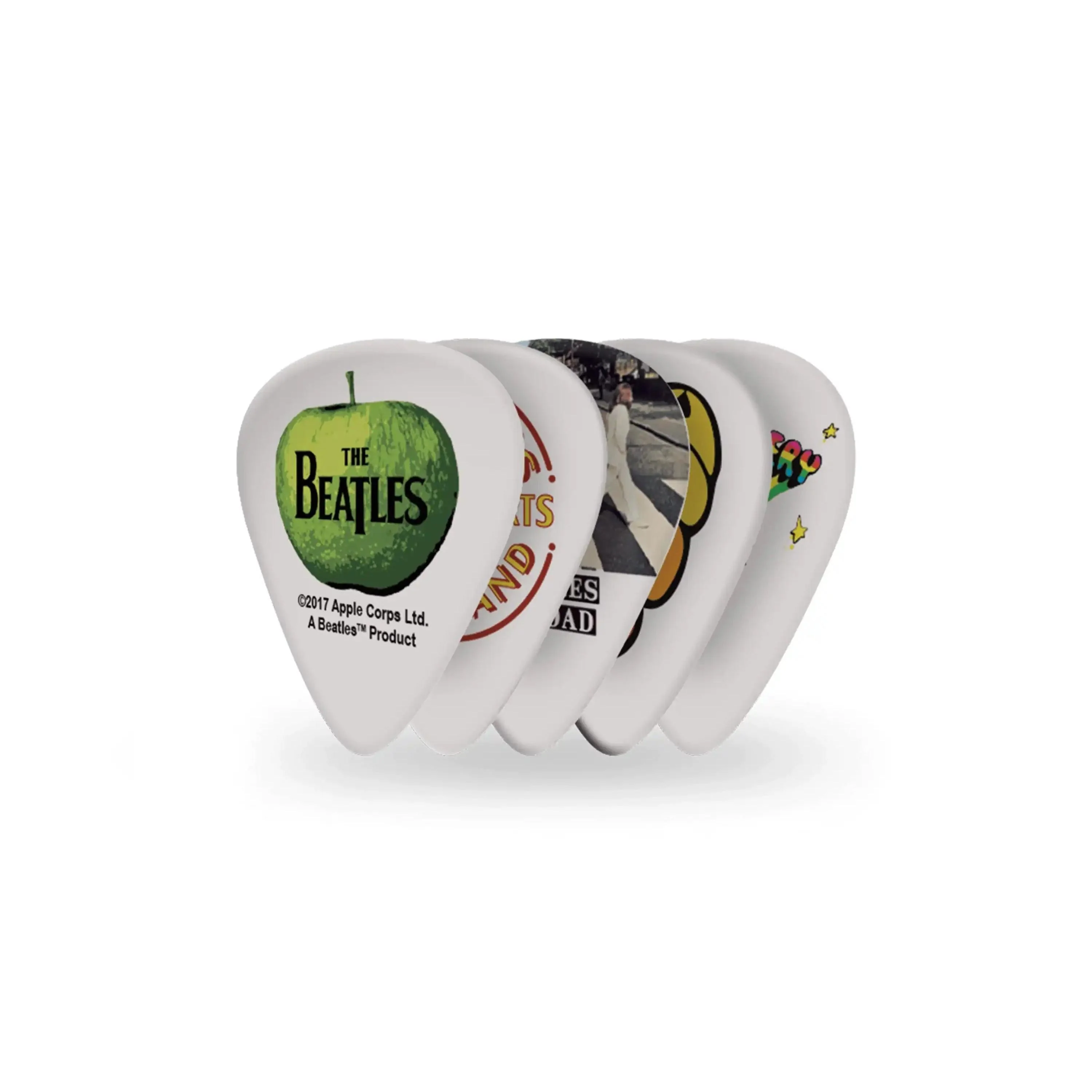D'Addario Beatles Classic Album Picks Medium .70mm - 10 Pack - Image 3