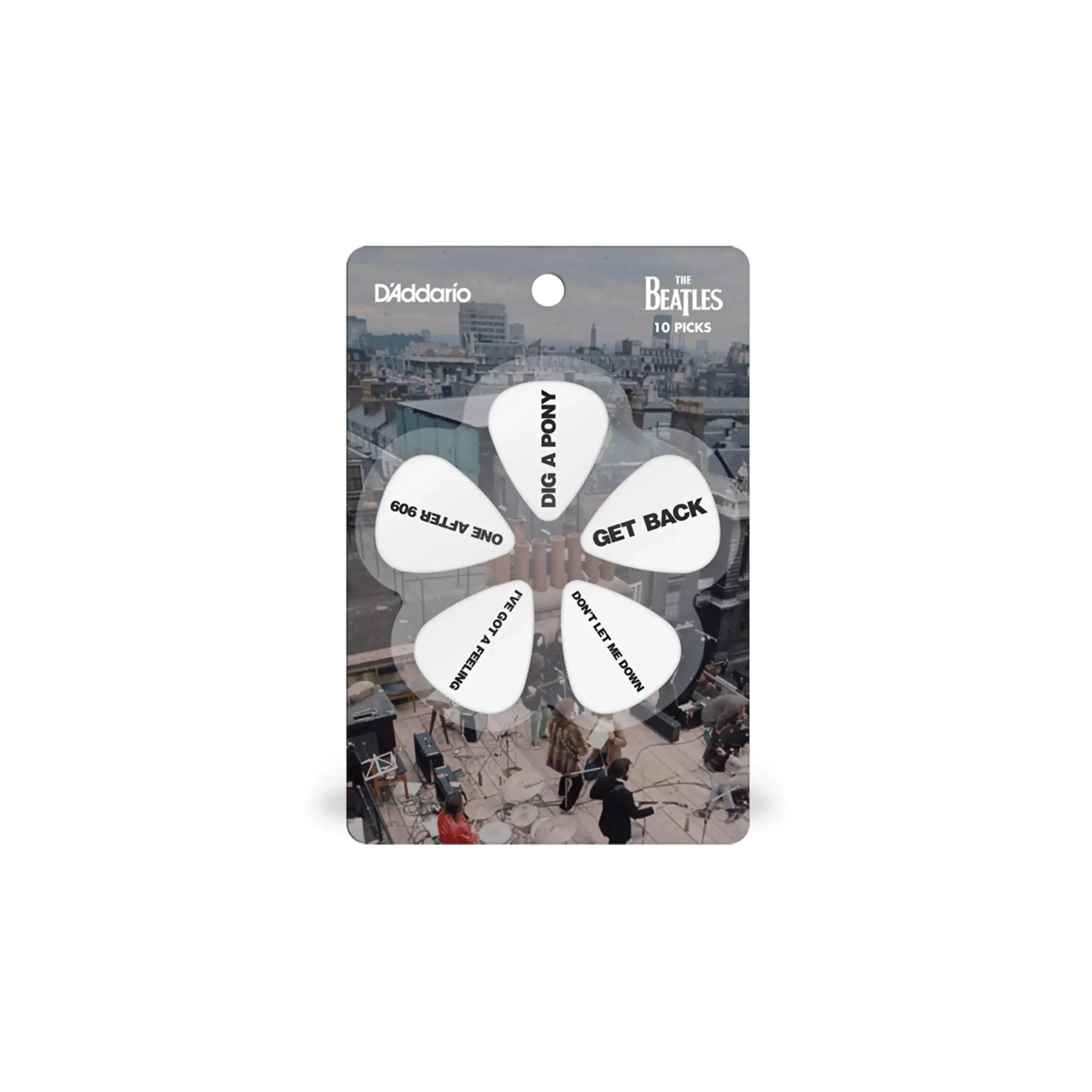 D'Addario Beatles "Get Back" Picks Heavy 1.0mm - 10 Pack