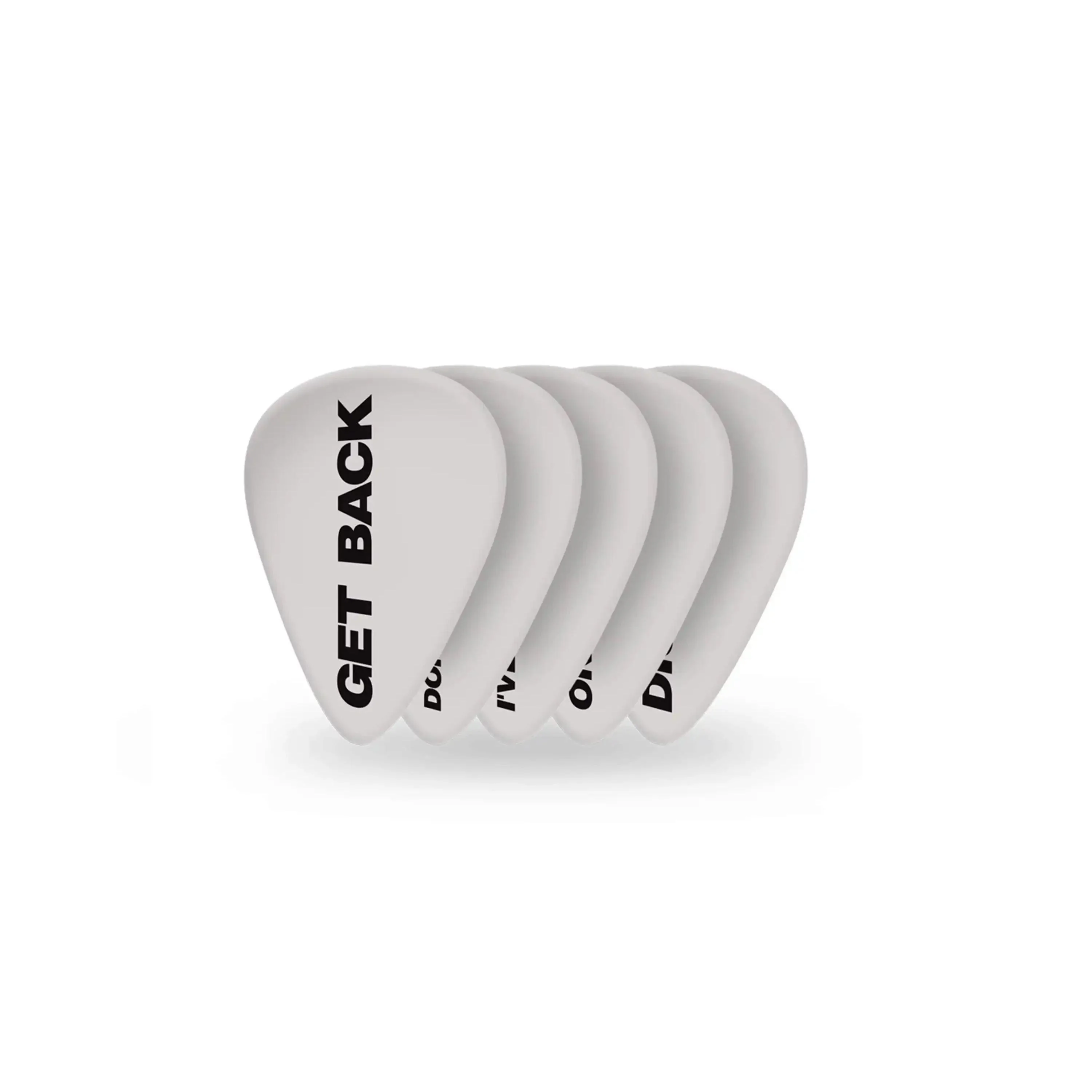 D'Addario Beatles "Get Back" Picks Medium .70mm - 10 Pack - Image 3