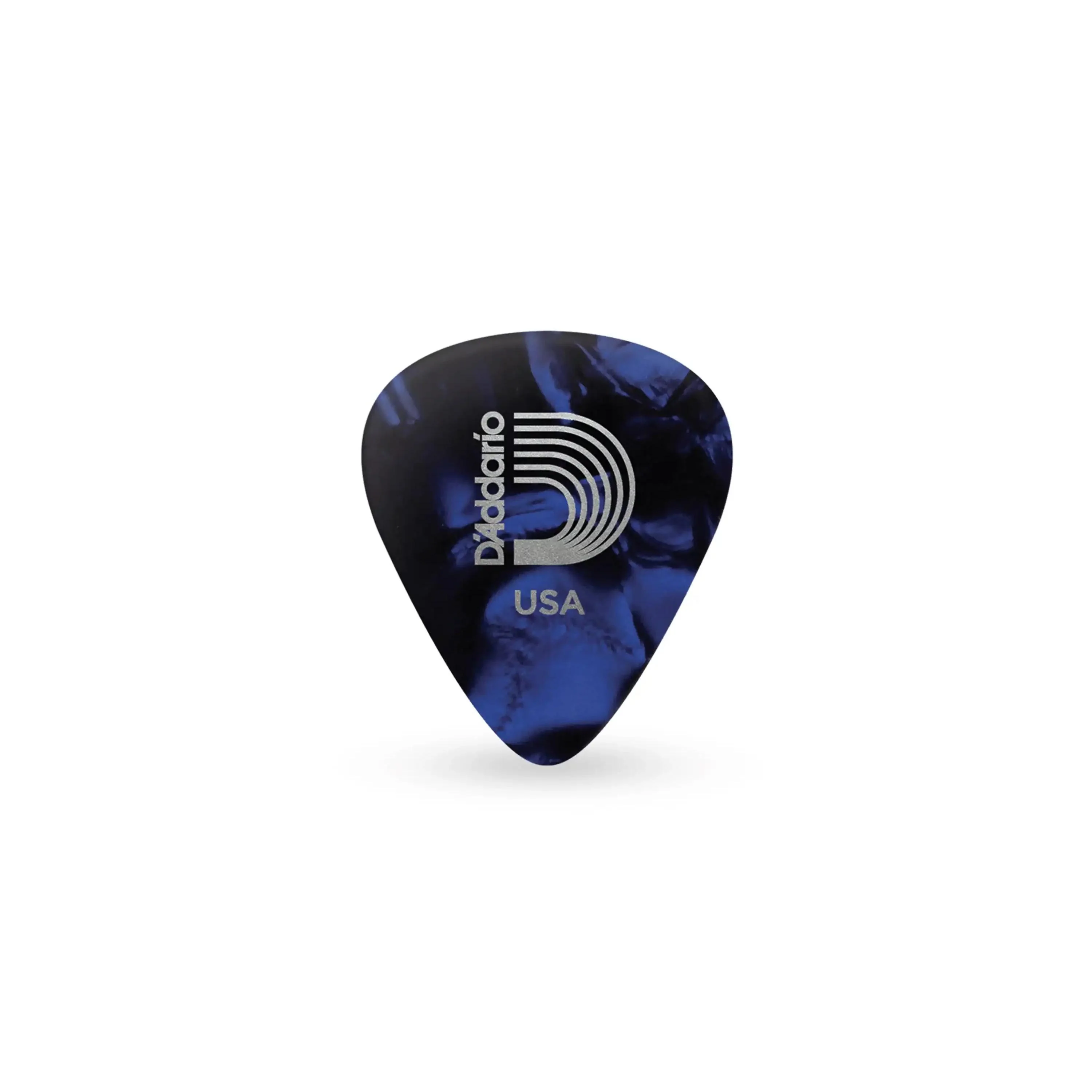D'Addario Blue Pearl Celluloid Guitar Picks Light .50mm - 10 Pack