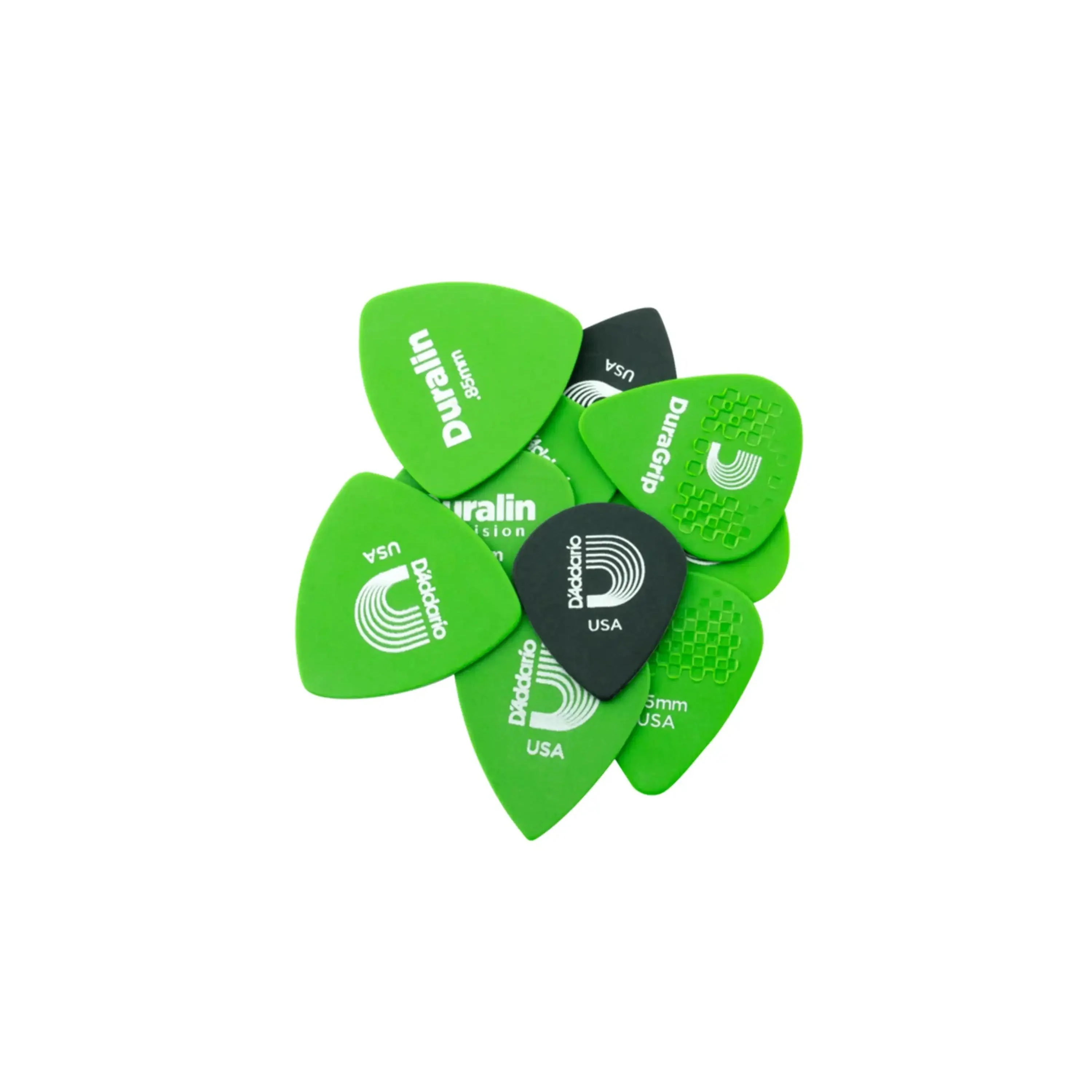 D'Addario Duralin Assorted Shapes .70mm Guitar Picks - 10 Pack