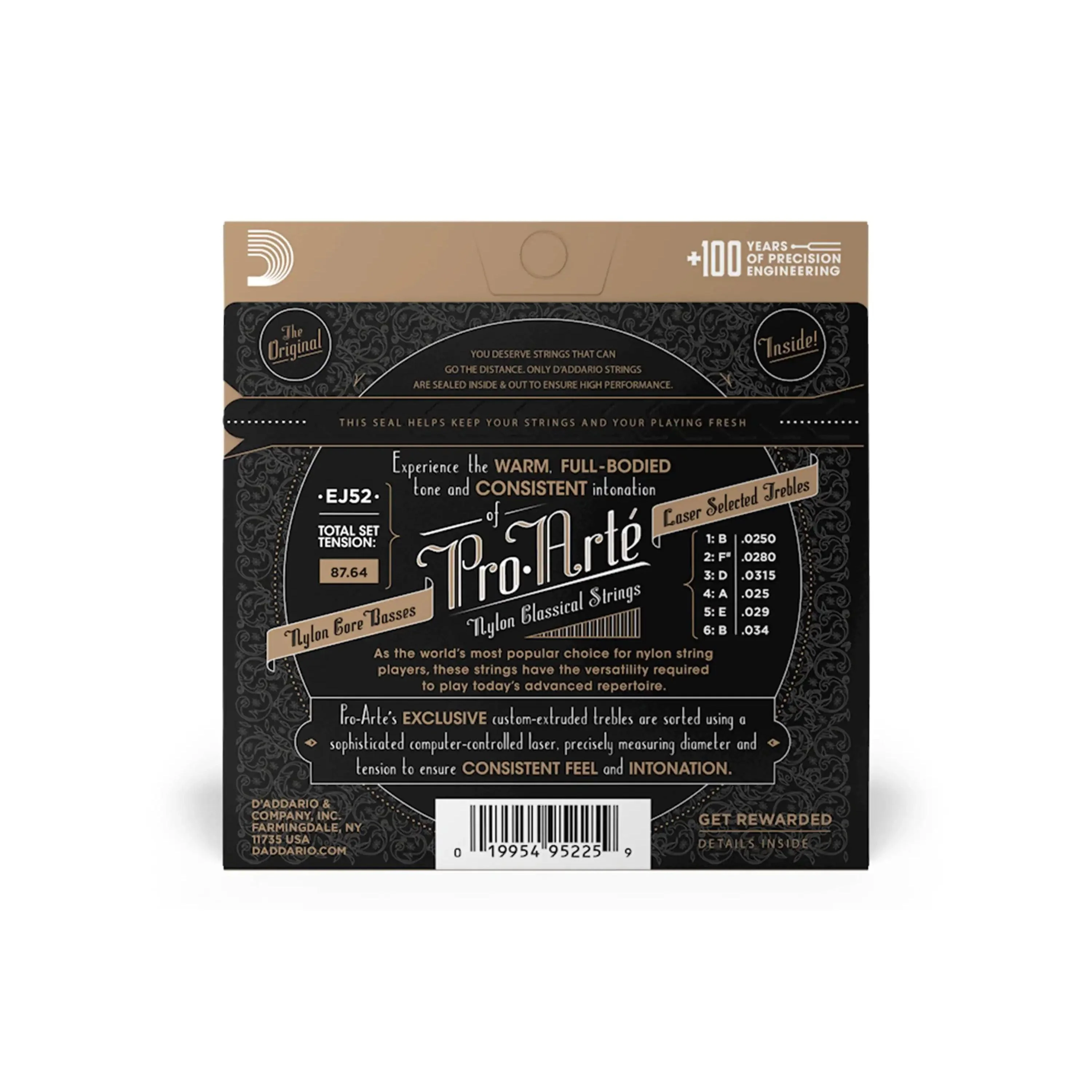 D'Addario EJ52 Pro-Arte Classical Alto Guitar Strings - Normal Tension - Image 2