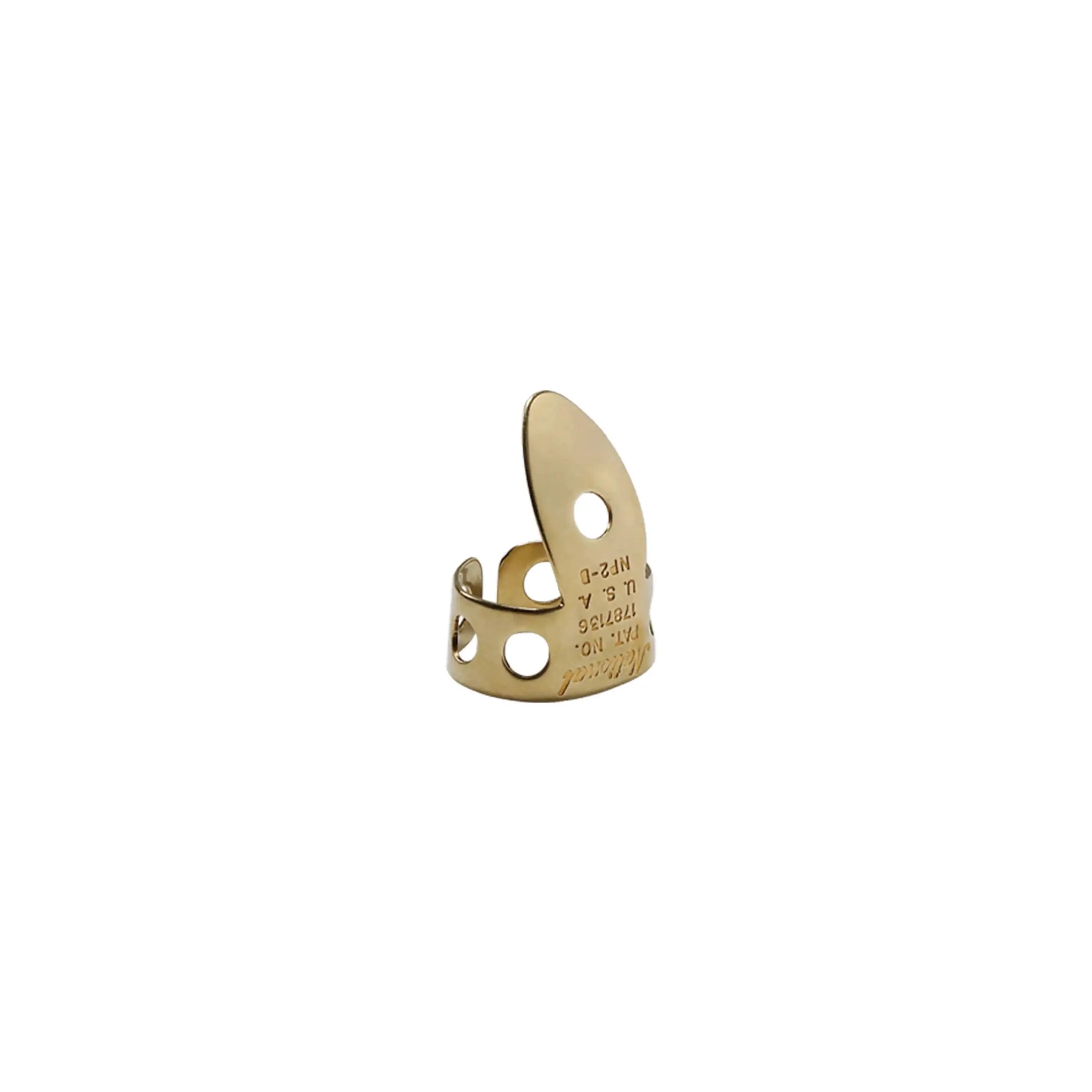 D'Addario National Brass Finger Picks - 4 Pack - Image 2