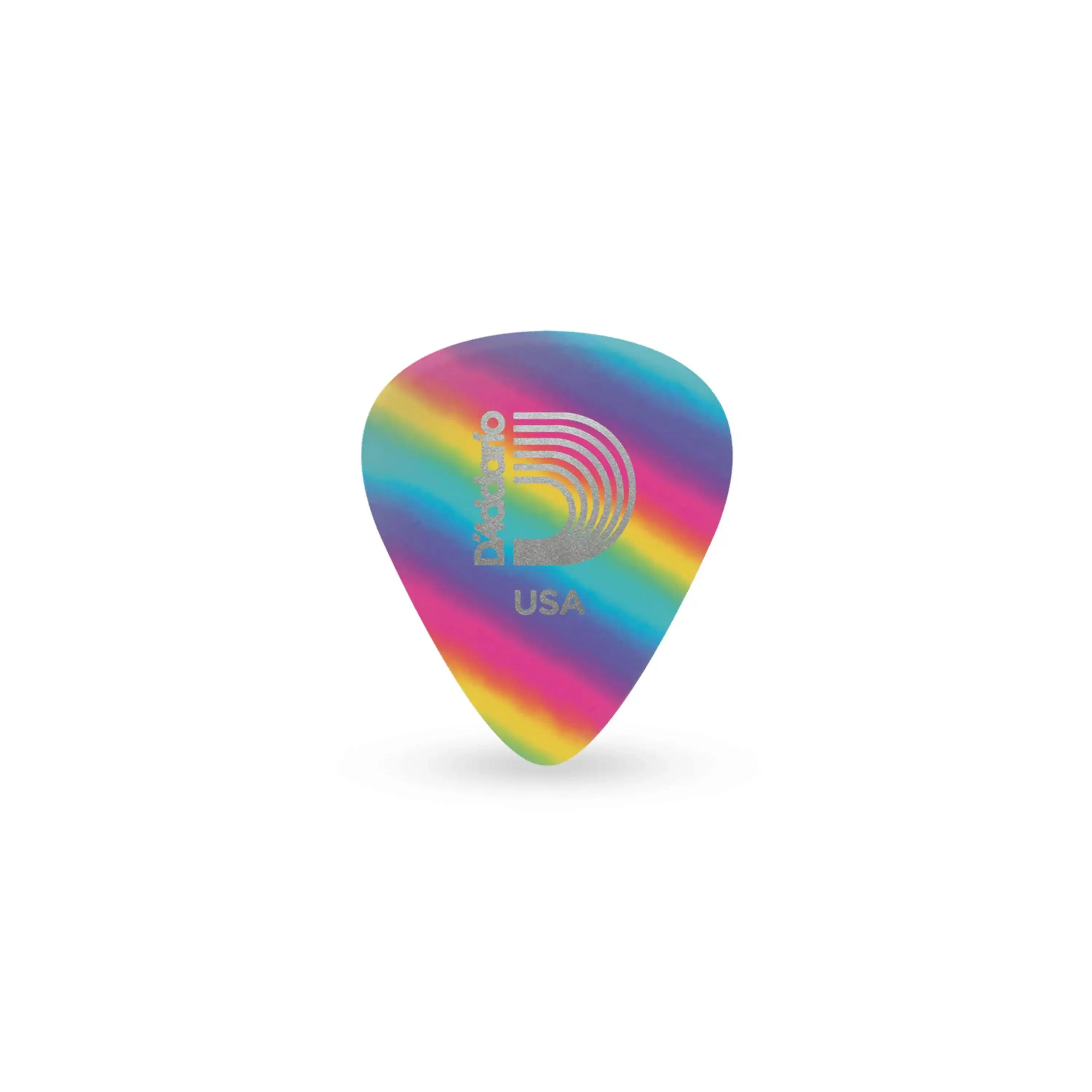 D'Addario Rainbow Classic Celluloid Guitar Picks Light .50mm - 10 Pack