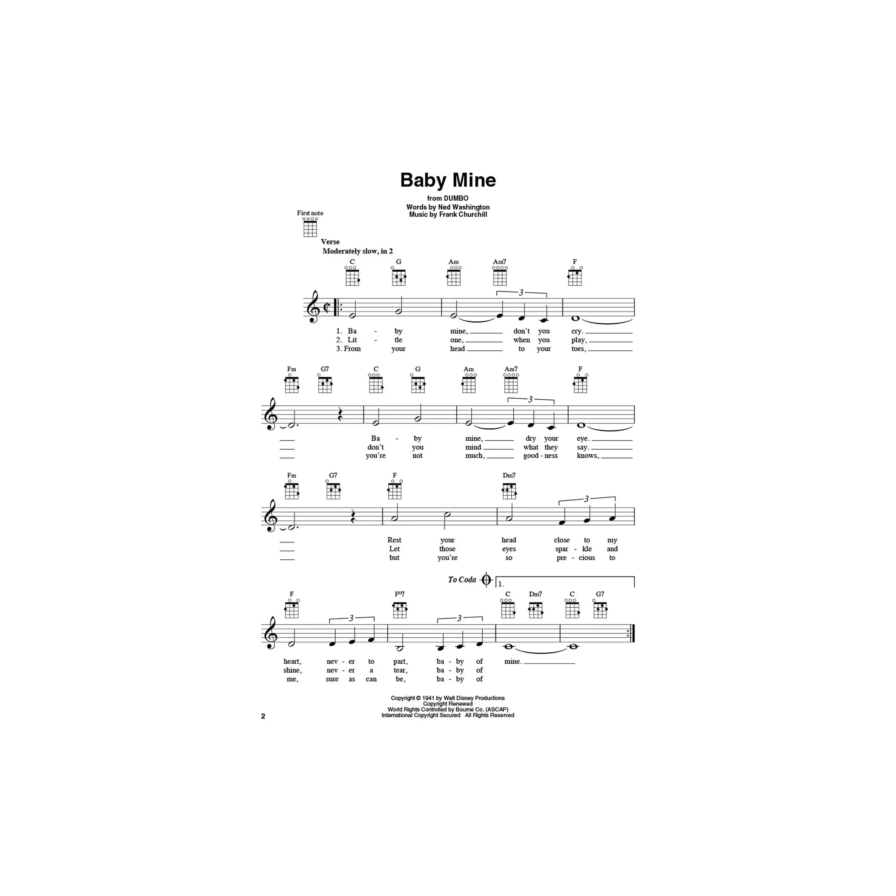 Disney Hits for Ukulele 23 Songs to Strum & Sing Play - Image 3