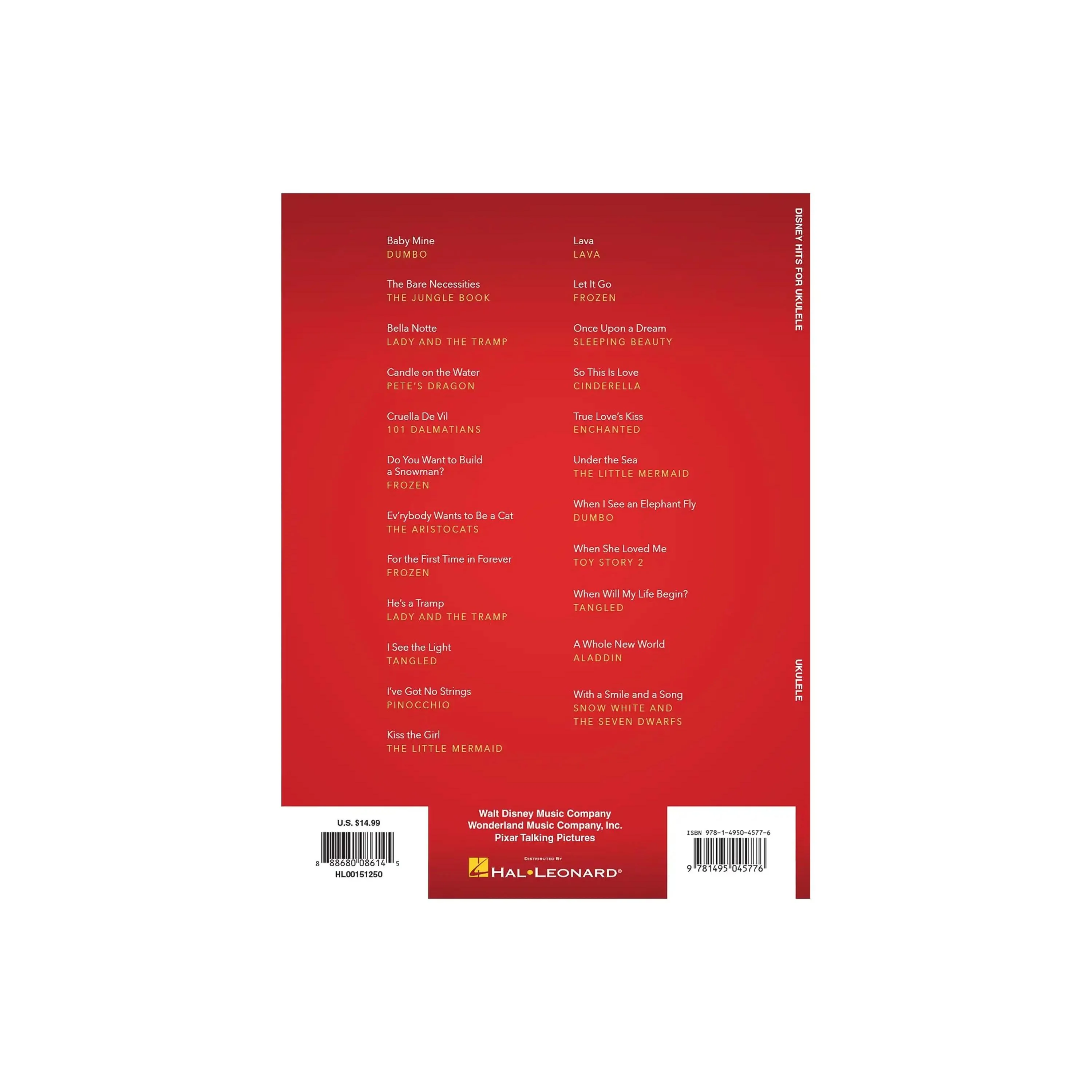 Disney Hits for Ukulele 23 Songs to Strum & Sing Play - Image 4