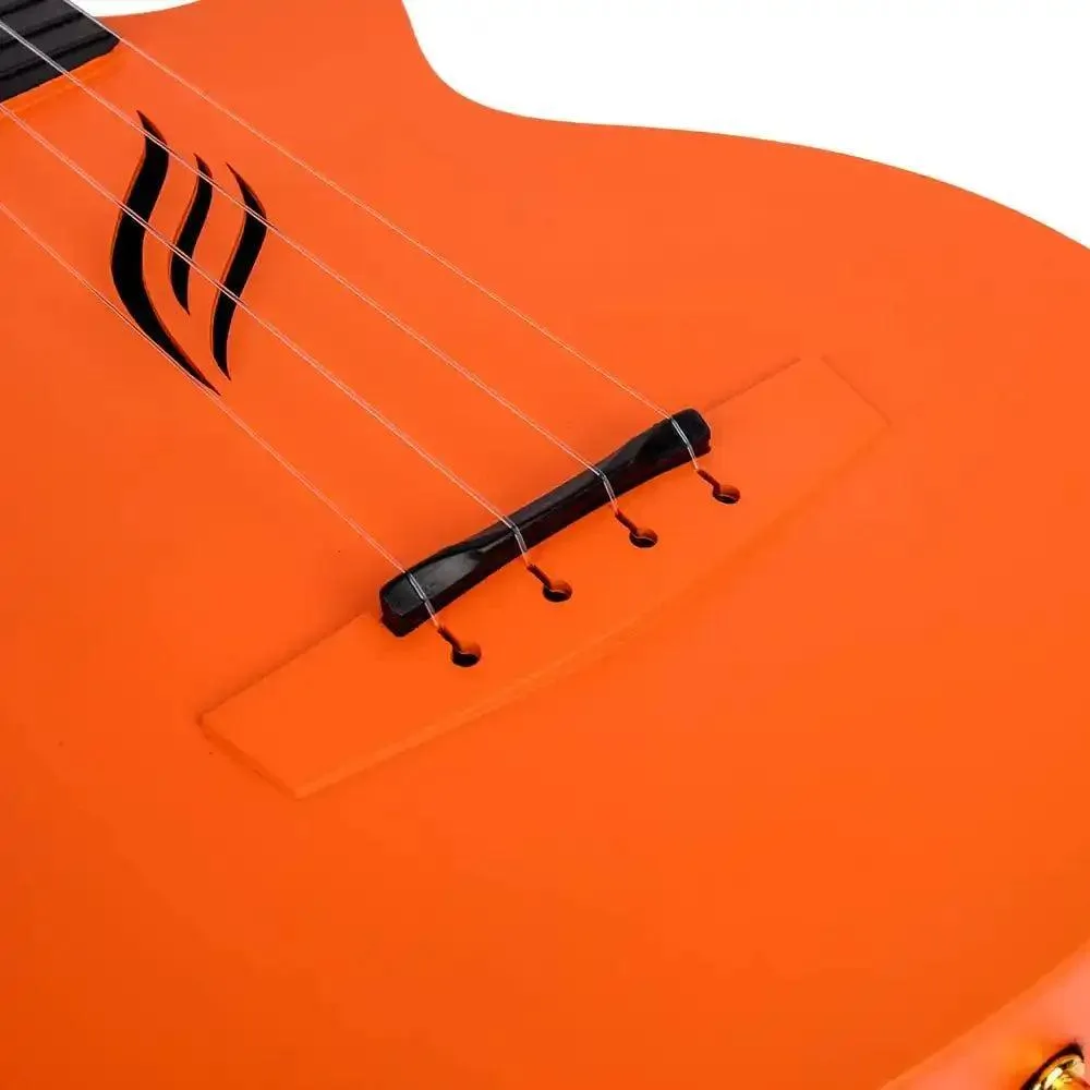 Enya Nova U Carbon Fiber Acoustic Concert Ukulele - Orange - Image 6