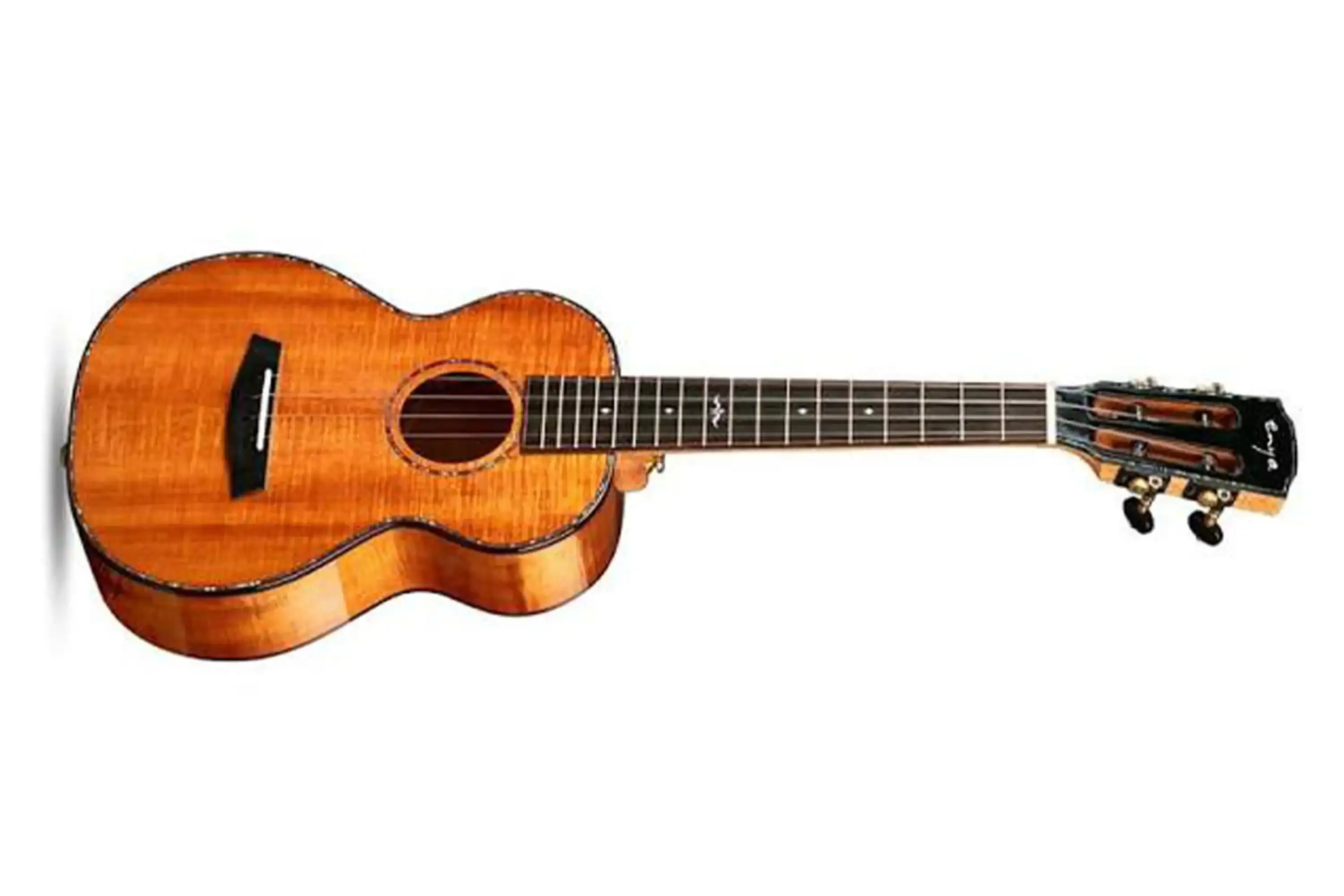 Enya EUT-A5 Solid Hawaiian Koa Tenor Ukulele - Image 3