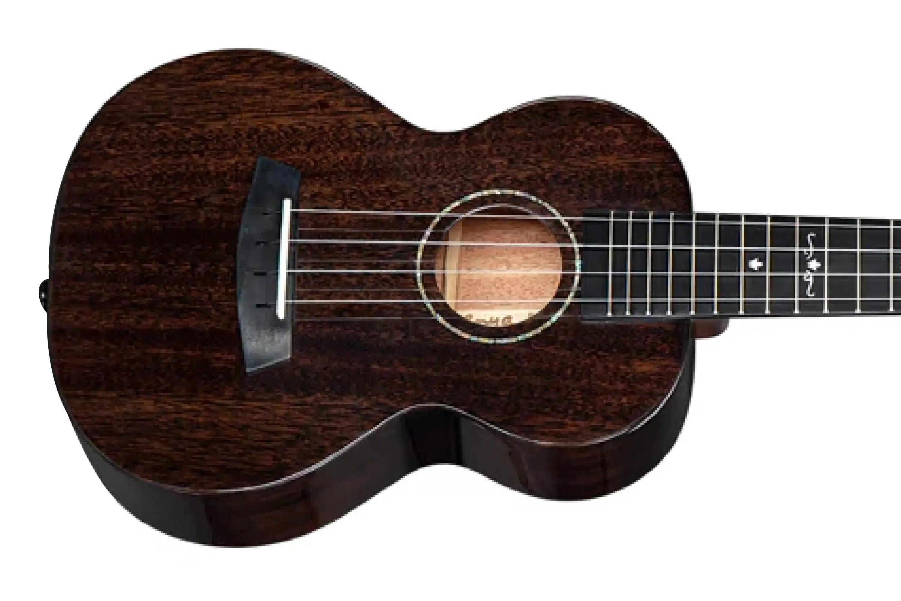 Enya EUC-MAD-BK Solid Mahogany Concert Ukulele - Black