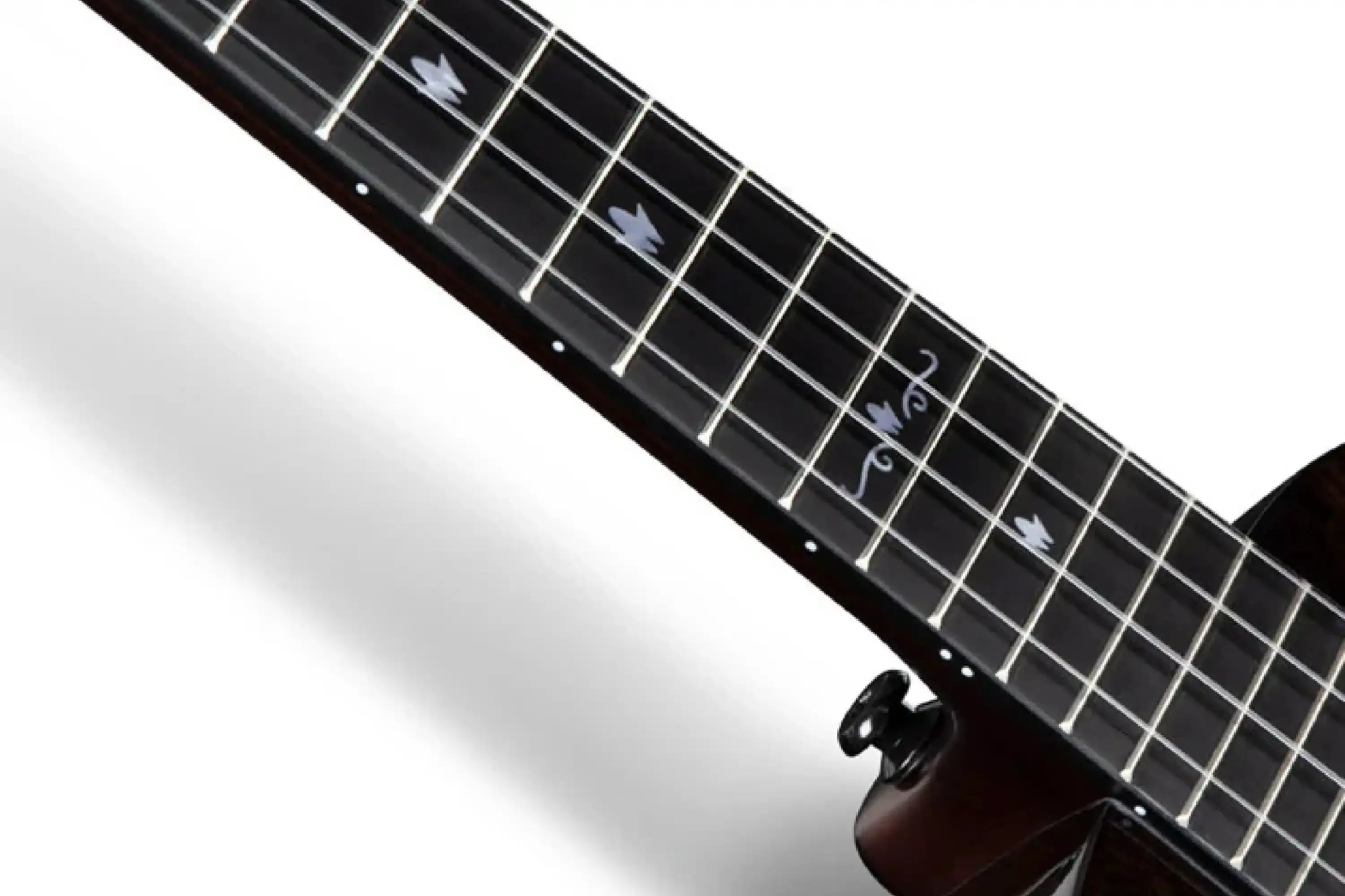 Enya EUC-MAD-BK Solid Mahogany Concert Ukulele - Black - Image 6