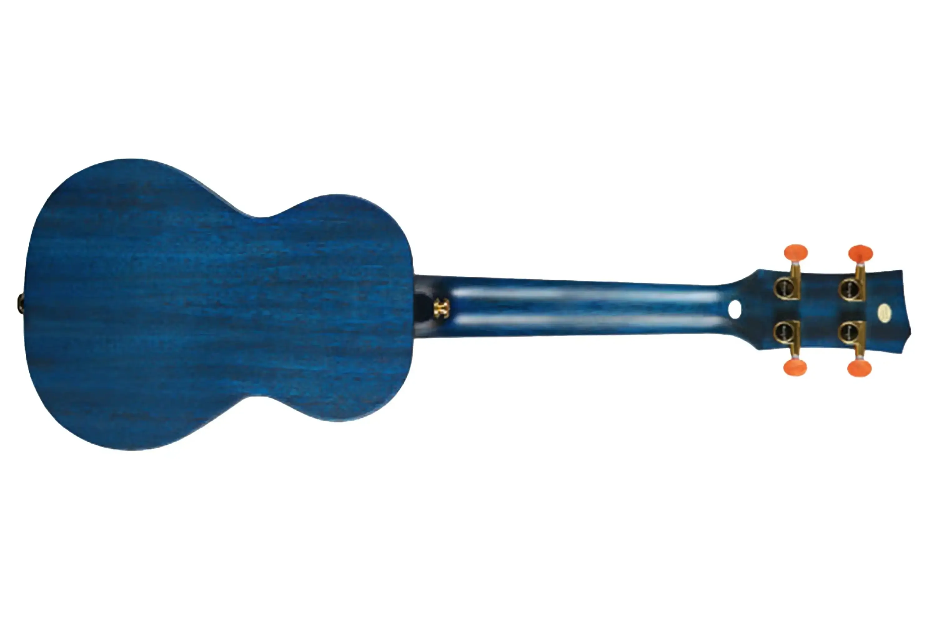 Enya EUC-MS-BU/EQ Solid Mahogany Concert Ukulele w/ Pickup - Blue - Image 4