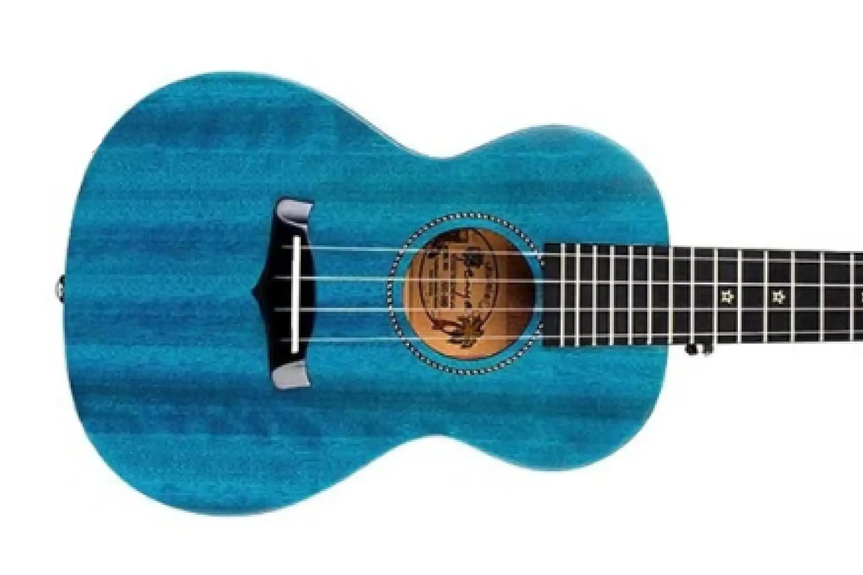 Enya EUS-25D/BU Solid Mahogany Soprano Ukulele - Blue
