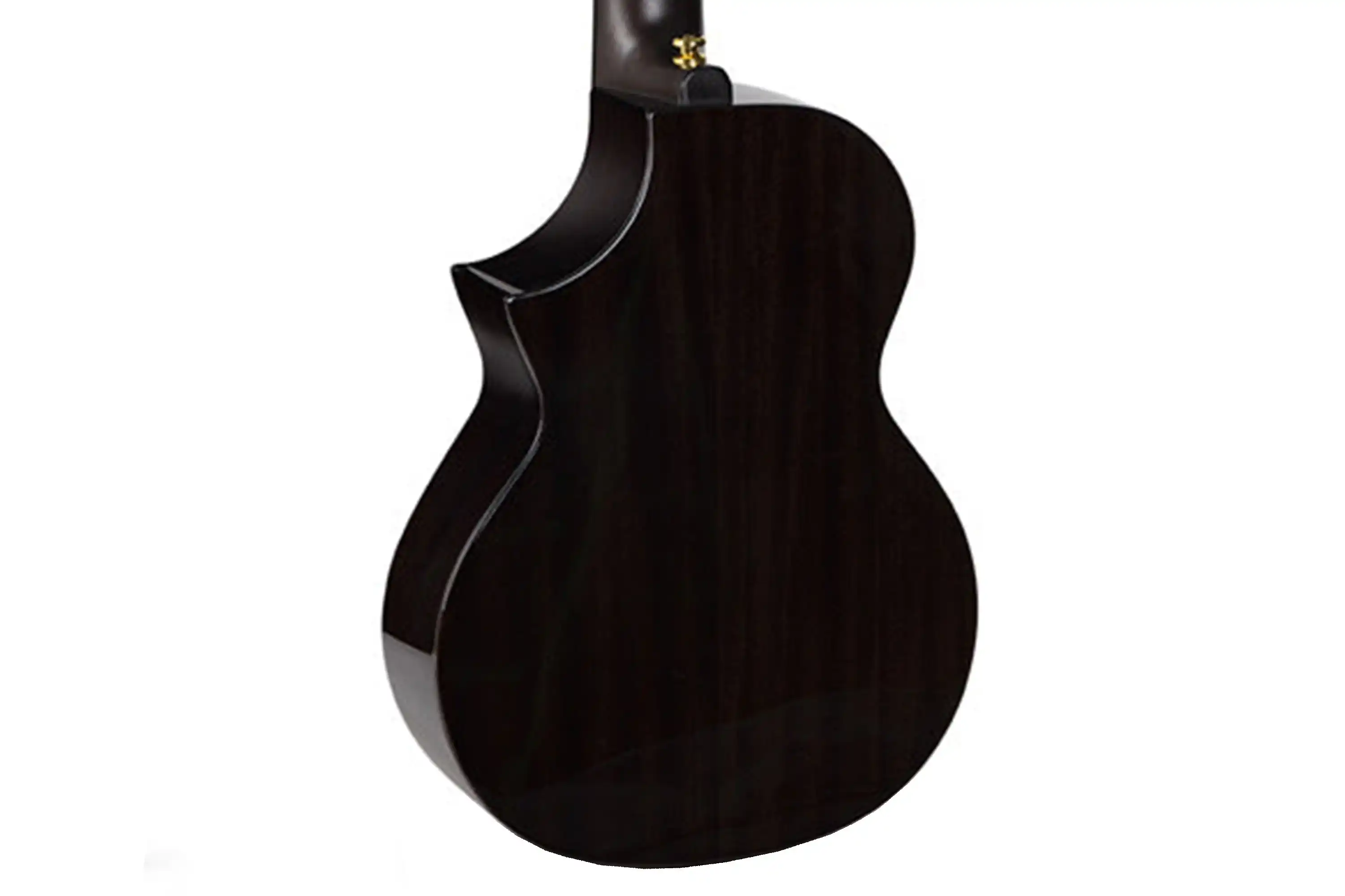 Enya EUT-M6-BK-EQ Solid Mahogany Tenor Ukulele w/ Pickup - Black - Image 2