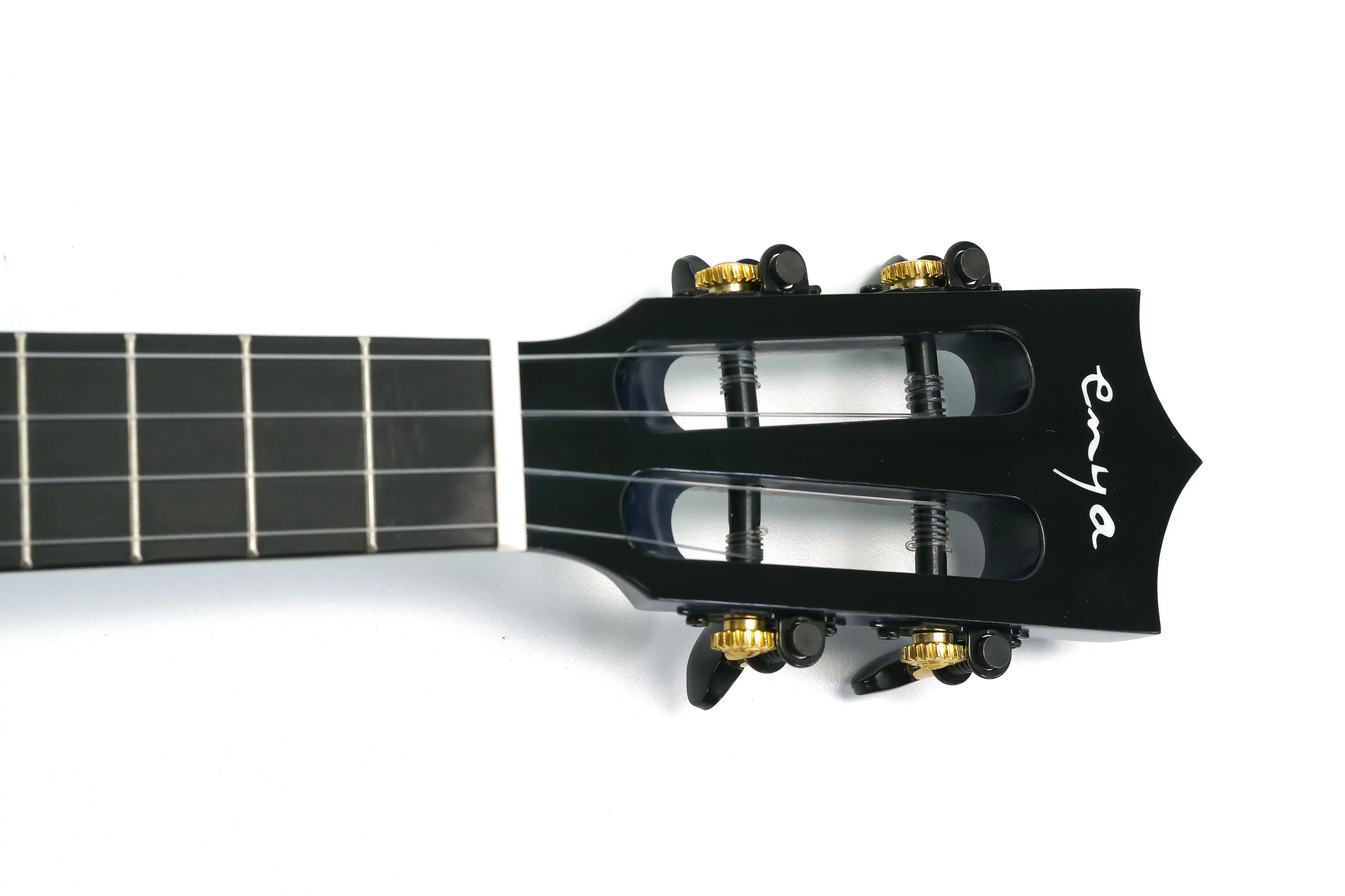 Enya EUT-MAD-BU-EQ Solid Mahogany Tenor Ukulele w/ Pickup - Blue - Image 6
