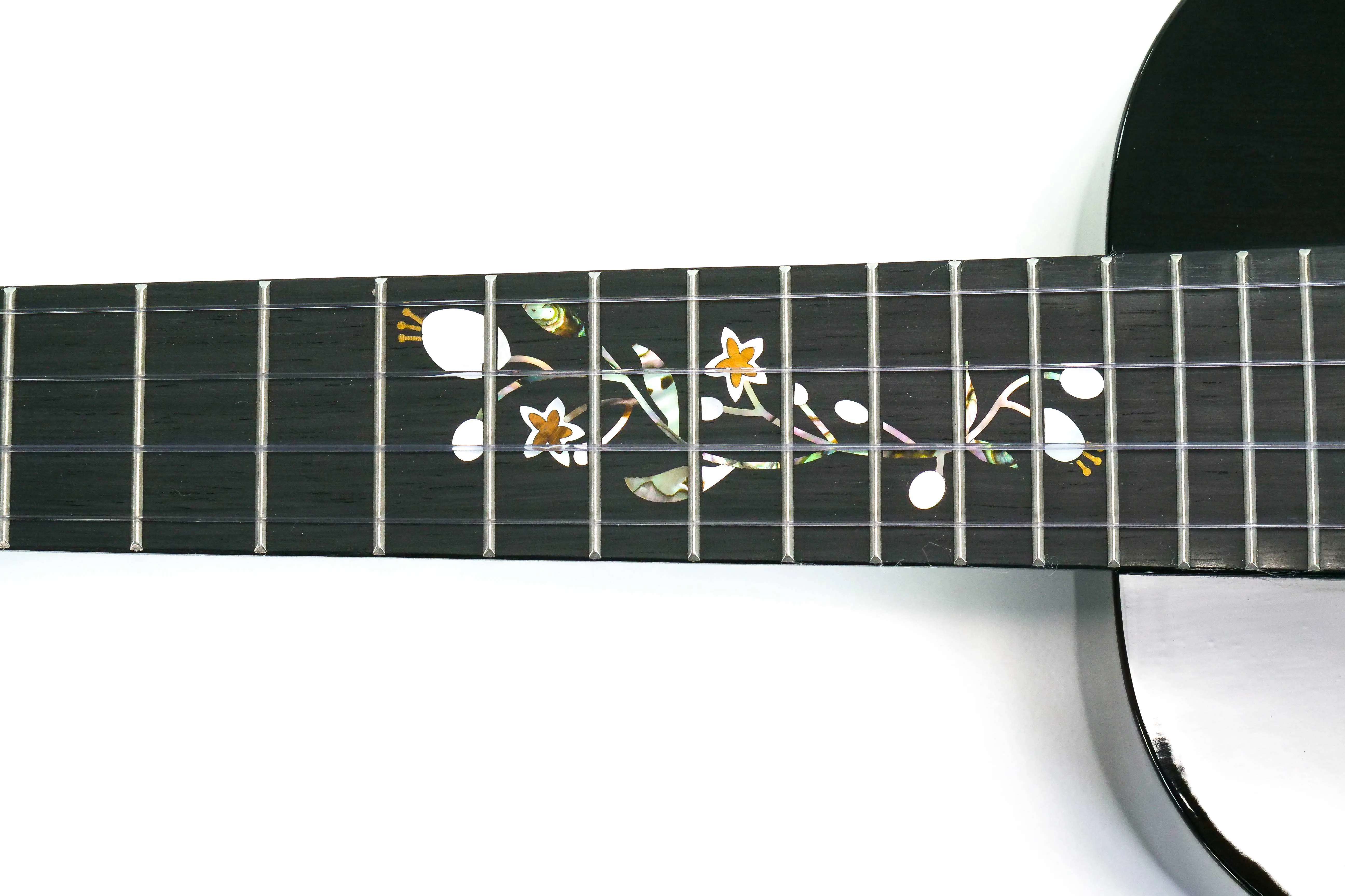 Enya EUT-MAD/DR-EQ Solid Mahogan Tenor Ukulele w/ Pickup - Image 6