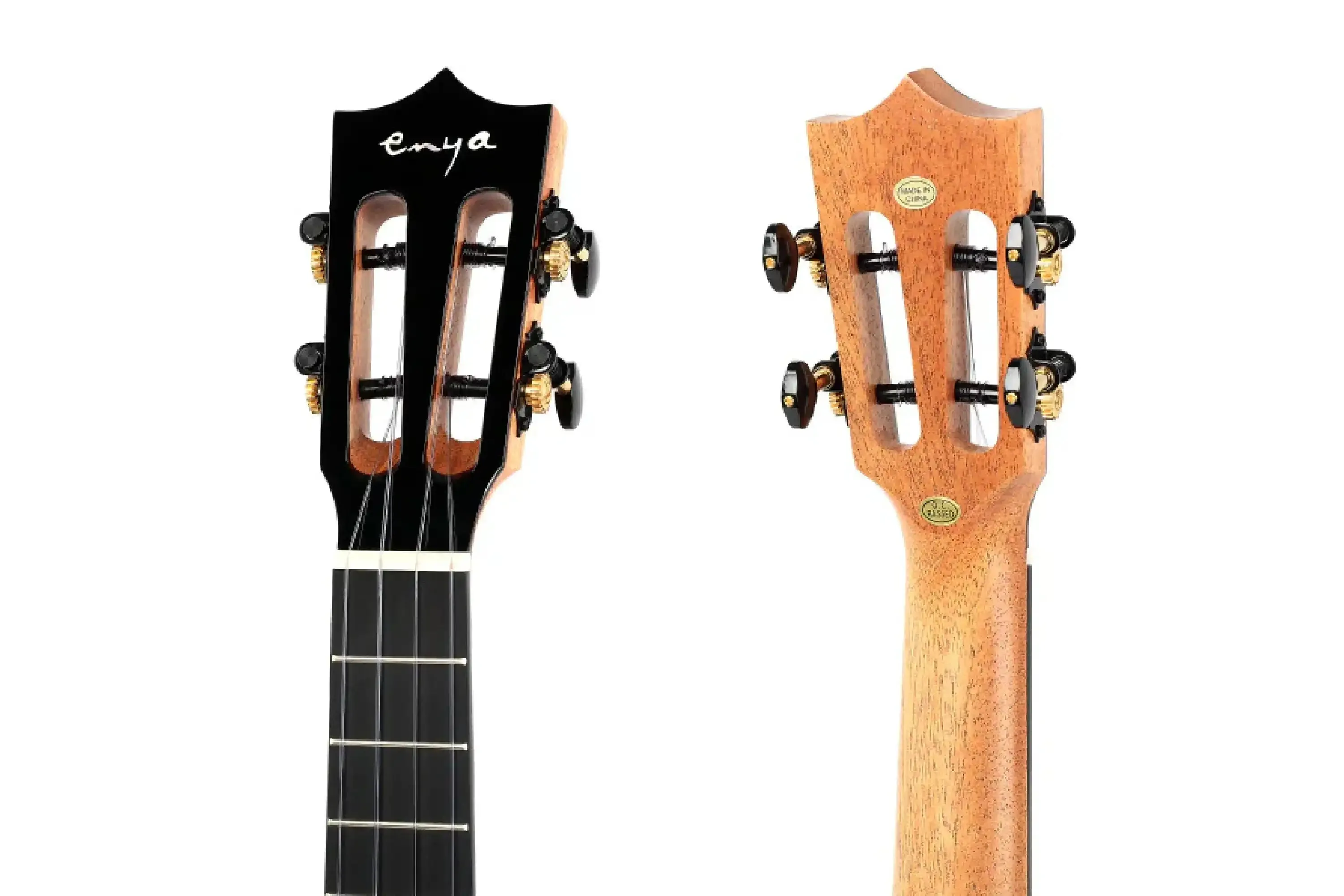 Enya EUT-MAD Solid Mahogany Tenor Ukulele - Image 7