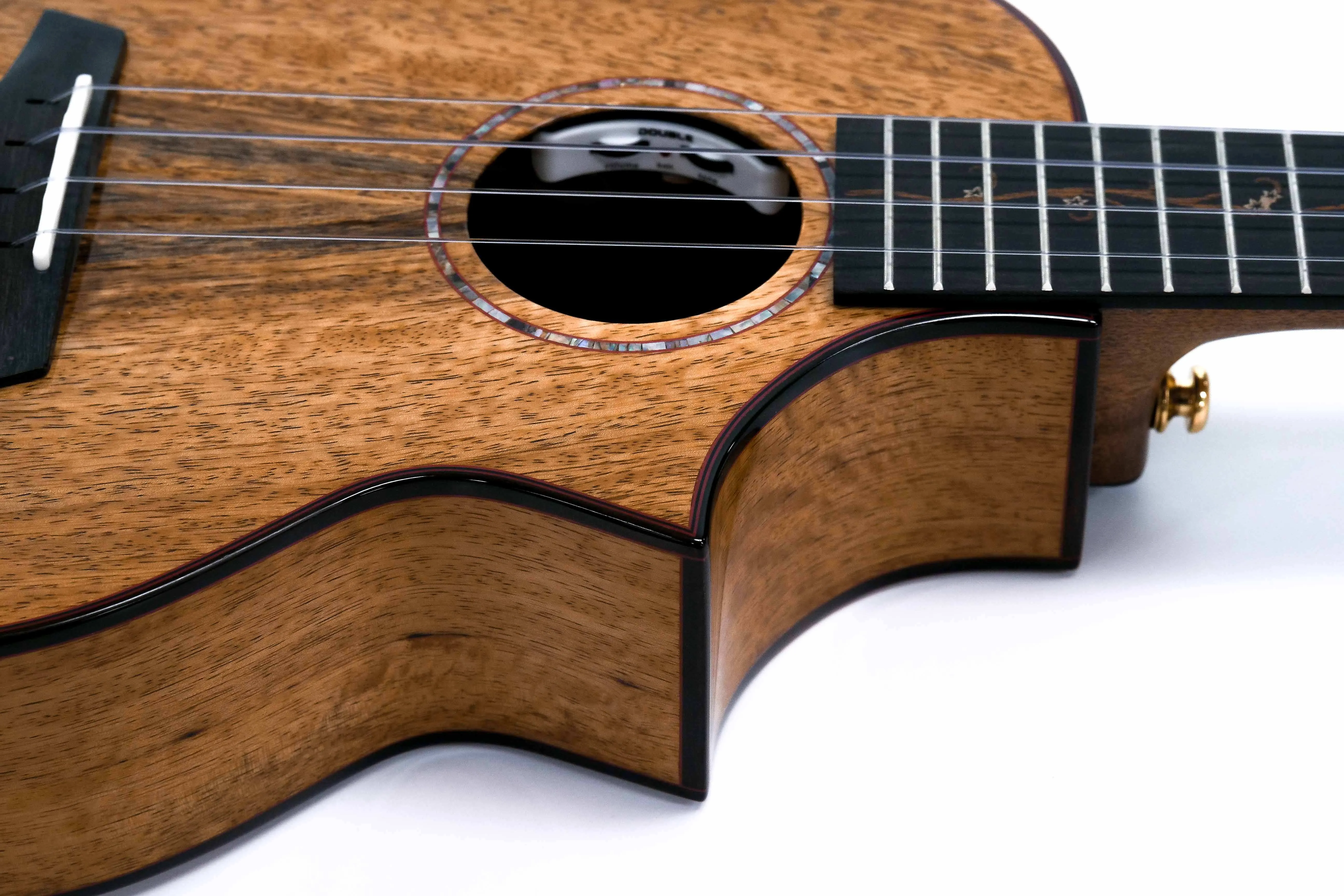 Enya EUT-MG6/EQ Solid Mango Tenor Ukulele w/ Pickup - Image 3