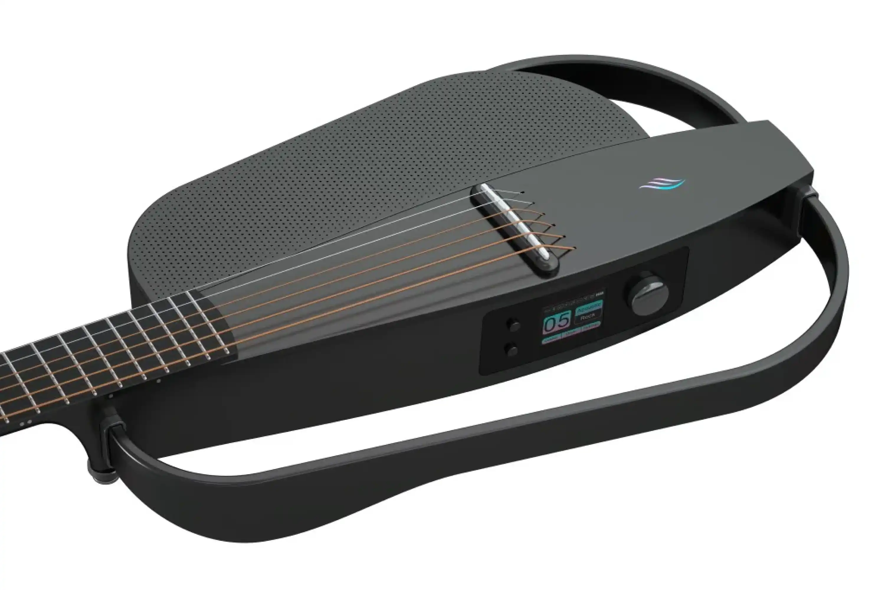 Enya NEXG 2 All-in-One Deluxe Smart Audio Loop Guitar - Black - Image 4