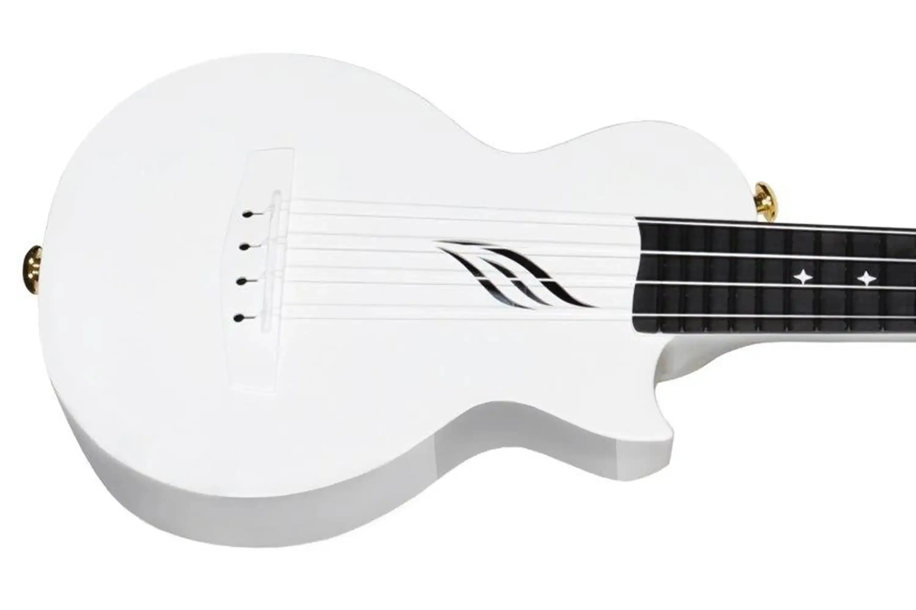 Enya Nova U Mini Acoustic Soprano Ukulele - White - Image 2