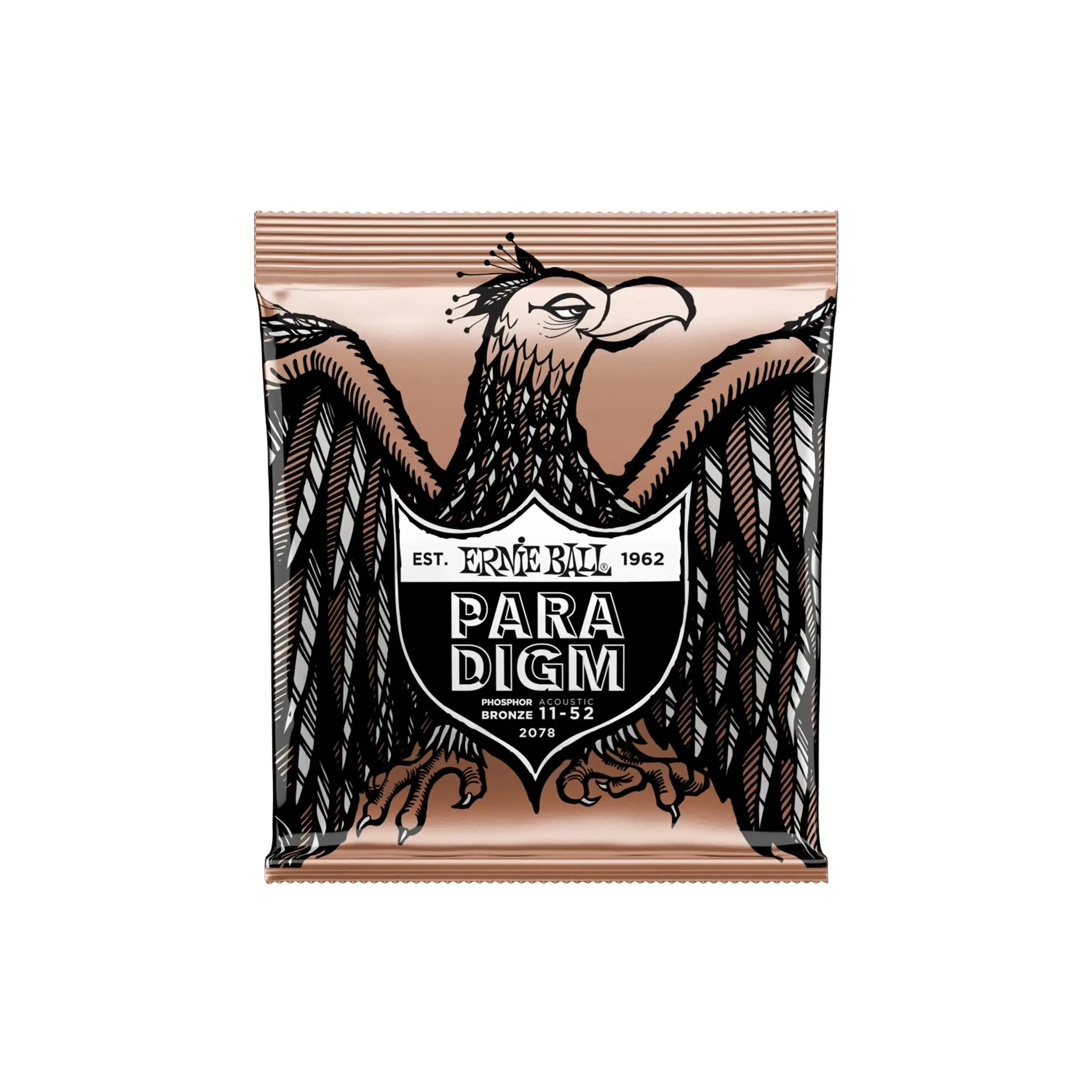 Ernie Ball Paradigm Light Phosphor Bronze Acoustic Guitar Strings - 11-52 GAUGE