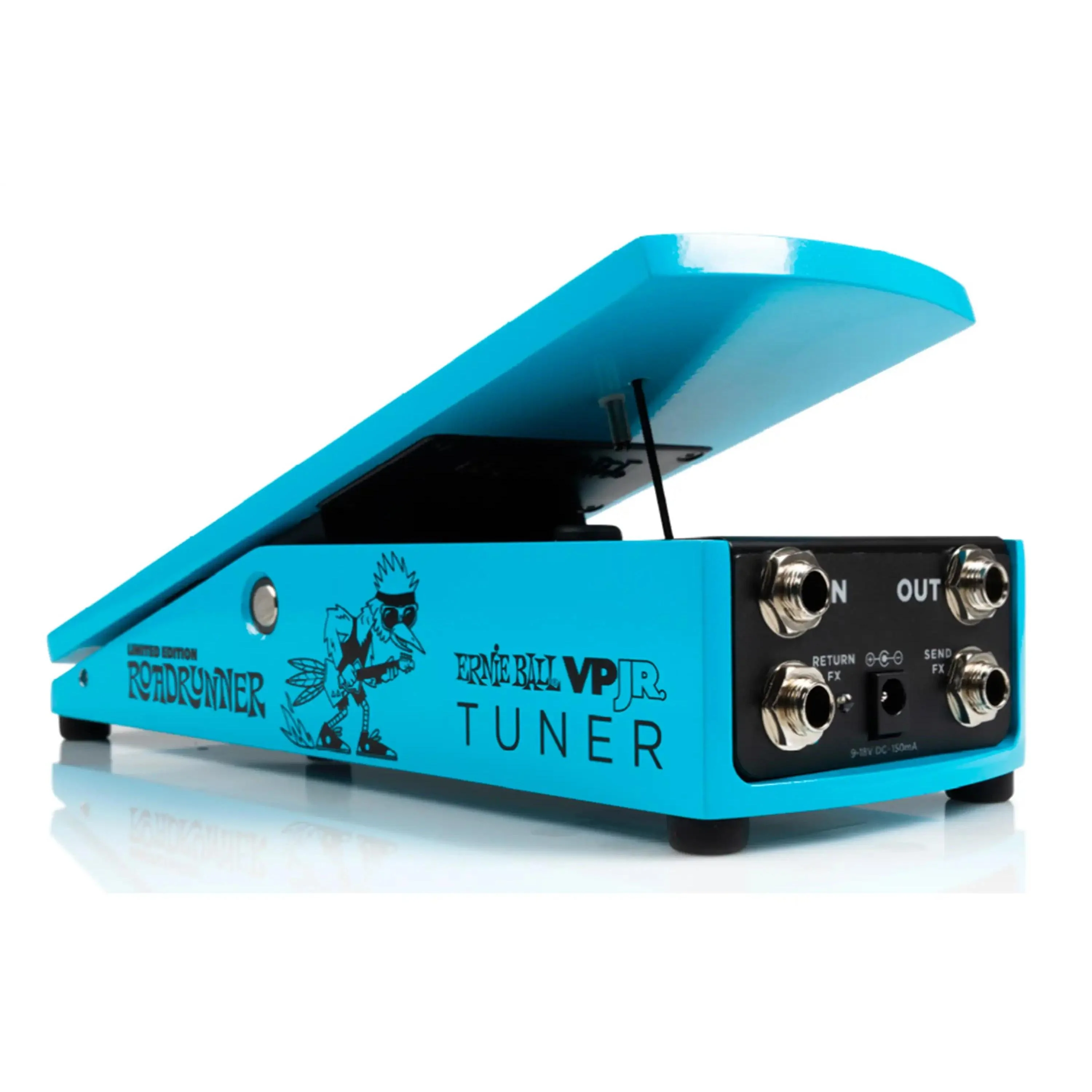 Ernie Ball Roadrunner Volume Pedal JR - Blue Limited Edition - Image 2
