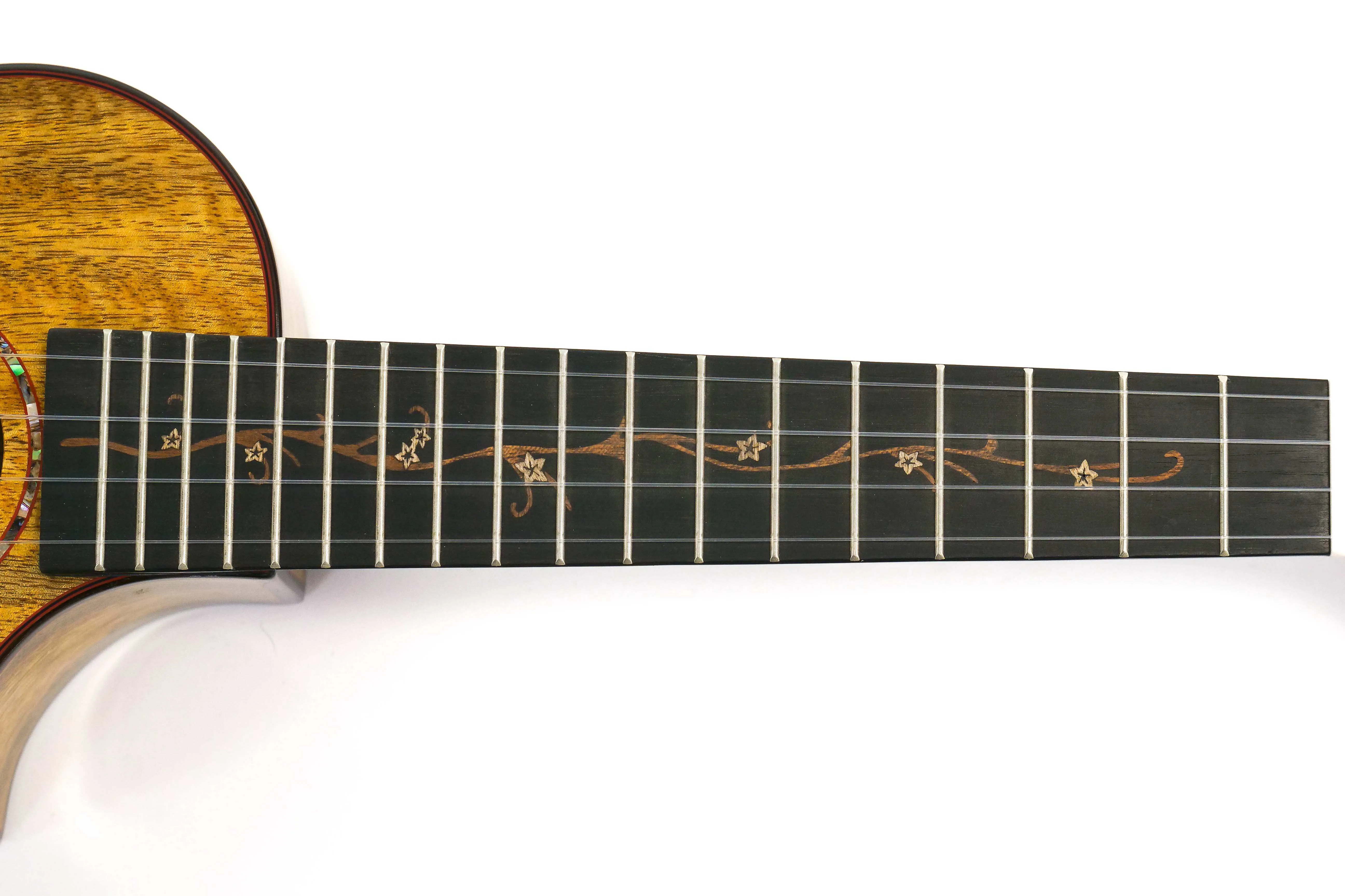Enya EUC-MG6-EQ Solid Mango Concert Ukulele w/ Pickup - Image 6