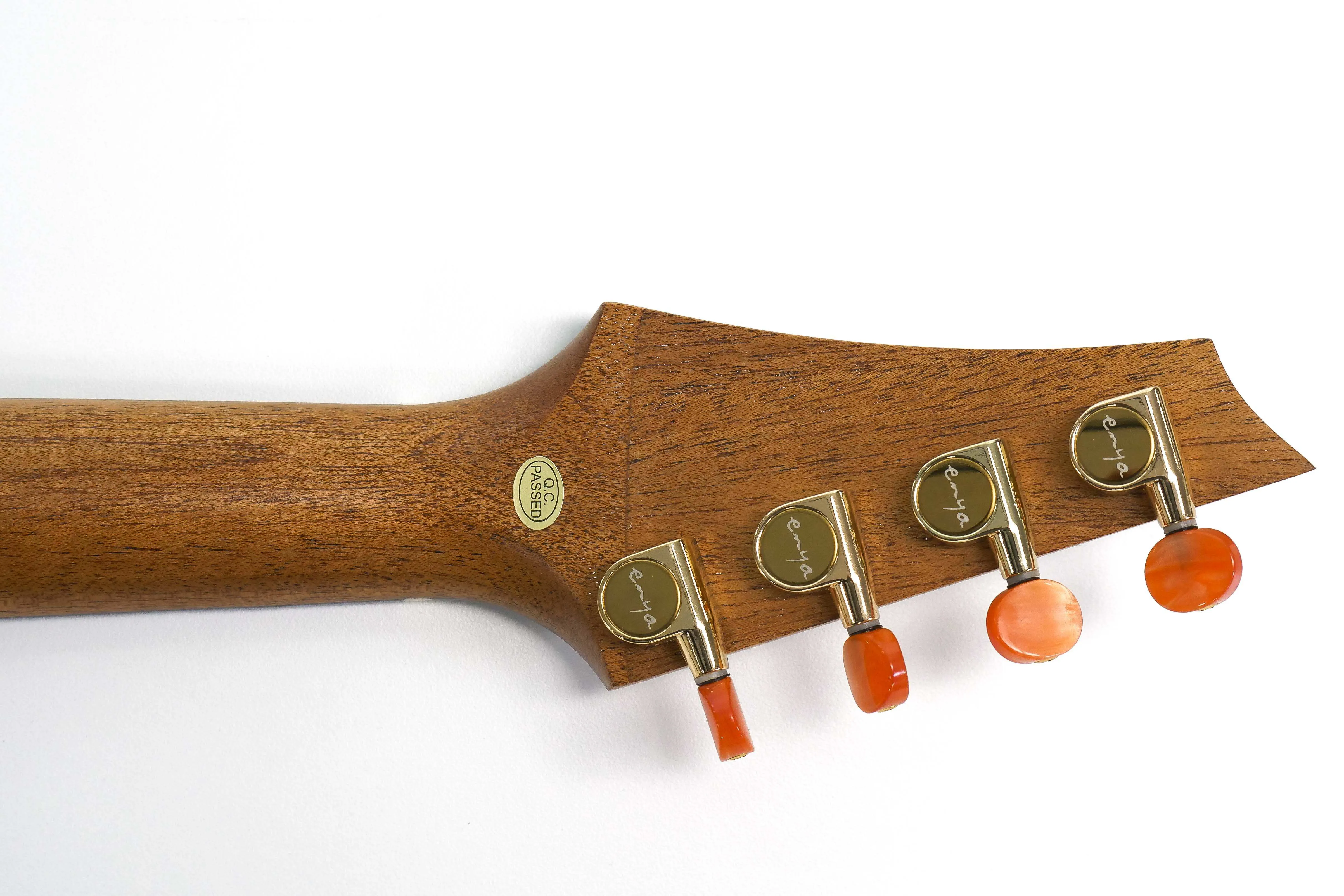 Enya EUC-MG6-EQ Solid Mango Concert Ukulele w/ Pickup - Image 8