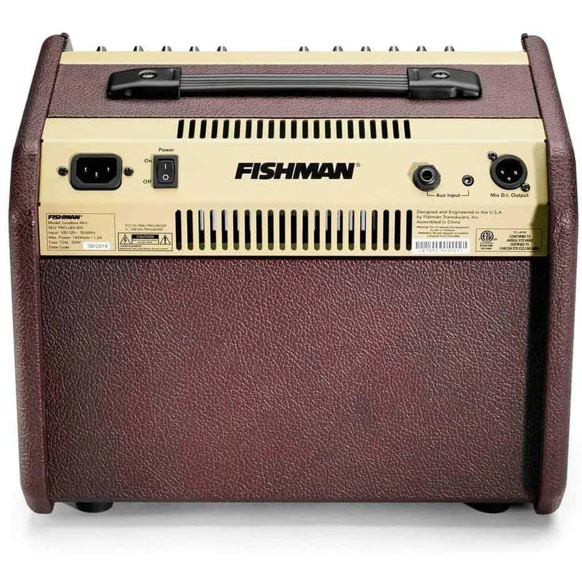 Fishman PRO-LBT-500 Loudbox Mini Acoustic Ukulele Guitar Bluetooth Amplifier - Image 2