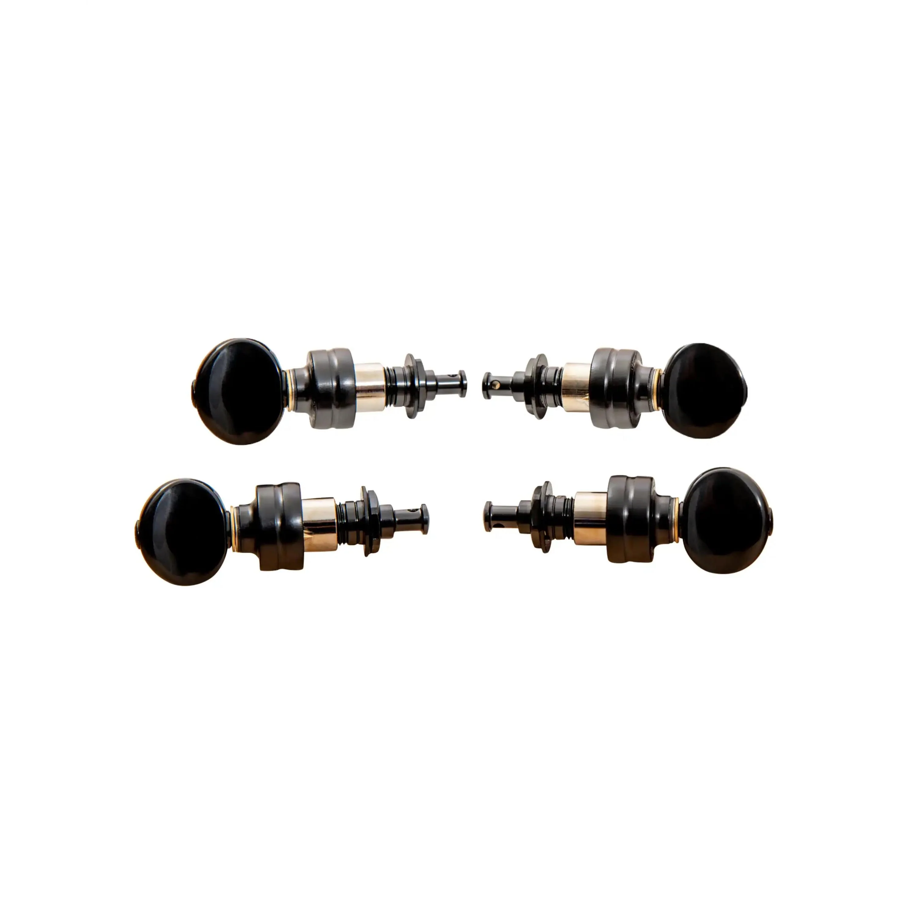 Gotoh UPTL Black Planteary Ukulele Tuning Machines 1:4 Gear Ratio FULL SET of 4 - NO BOX - Image 4